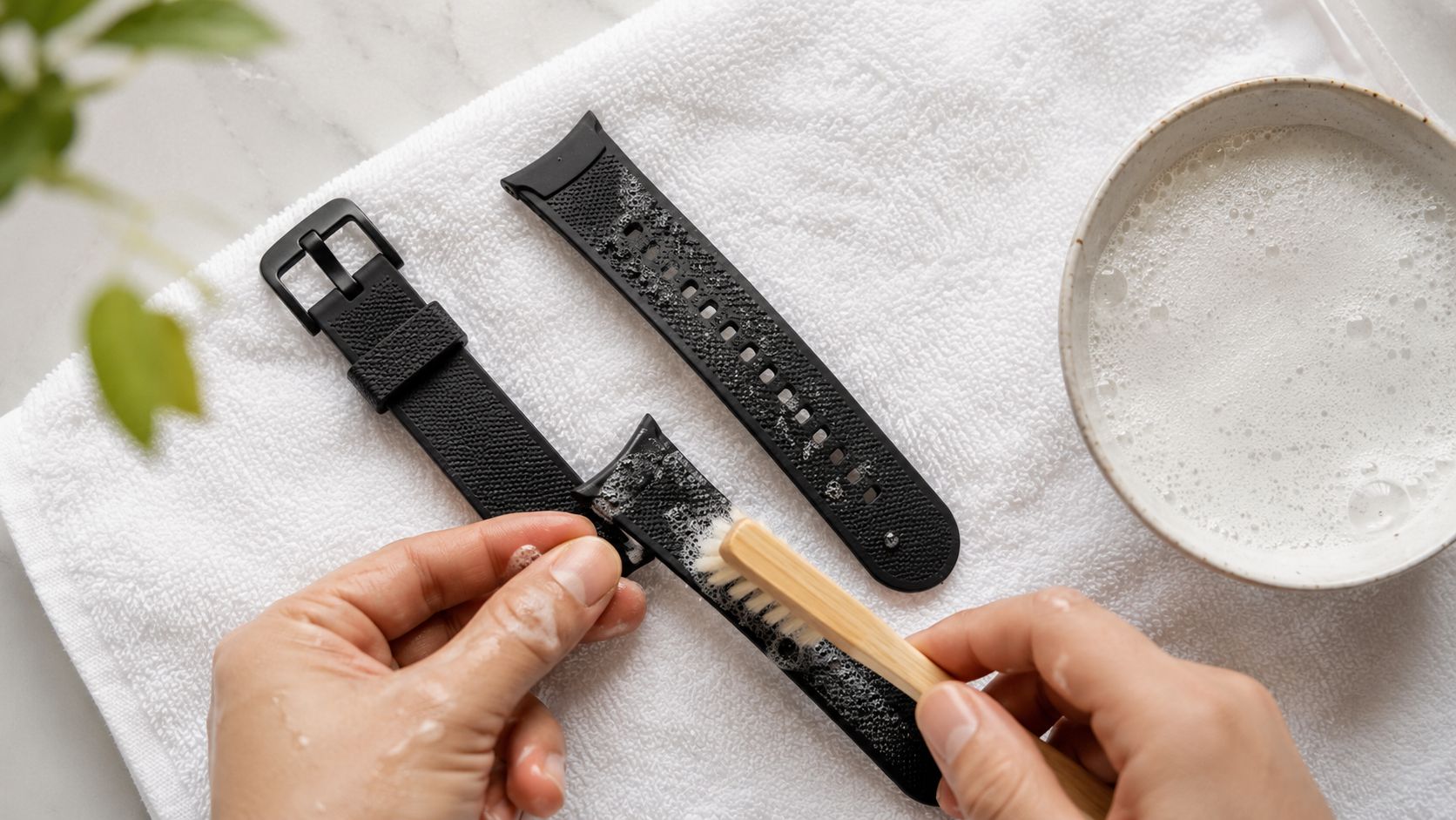 Image of How to Clean a Rubber Watch Strap Without Ruining It