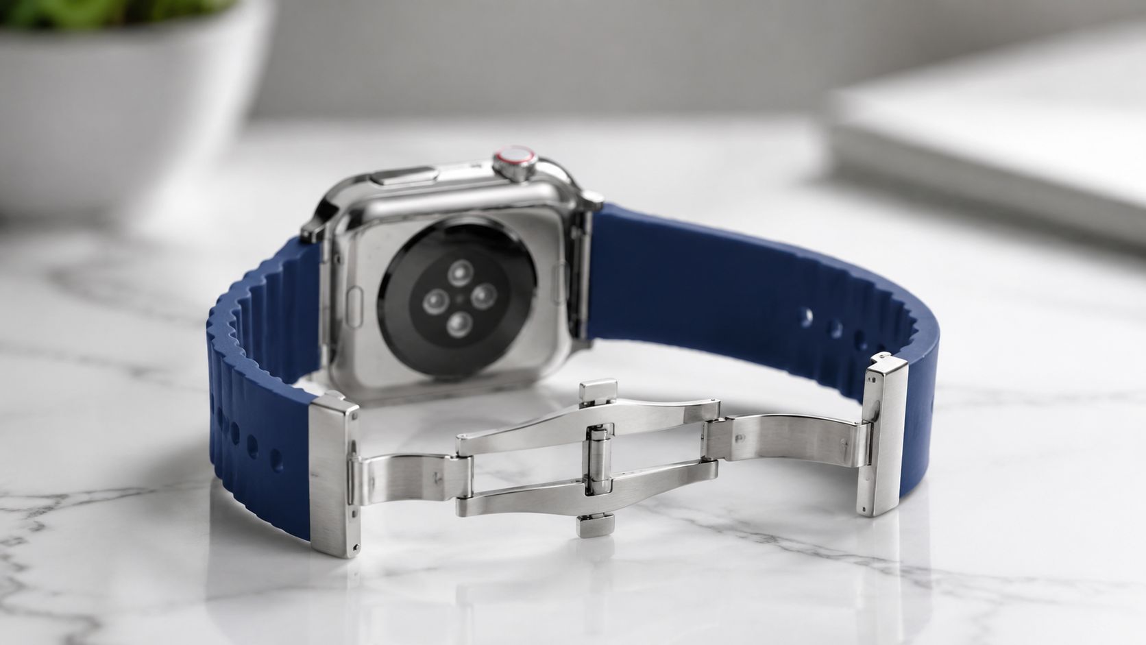 Image of Silicone Watch Band with Deployment Clasp: A 2026 Guide - Nothing but Bands