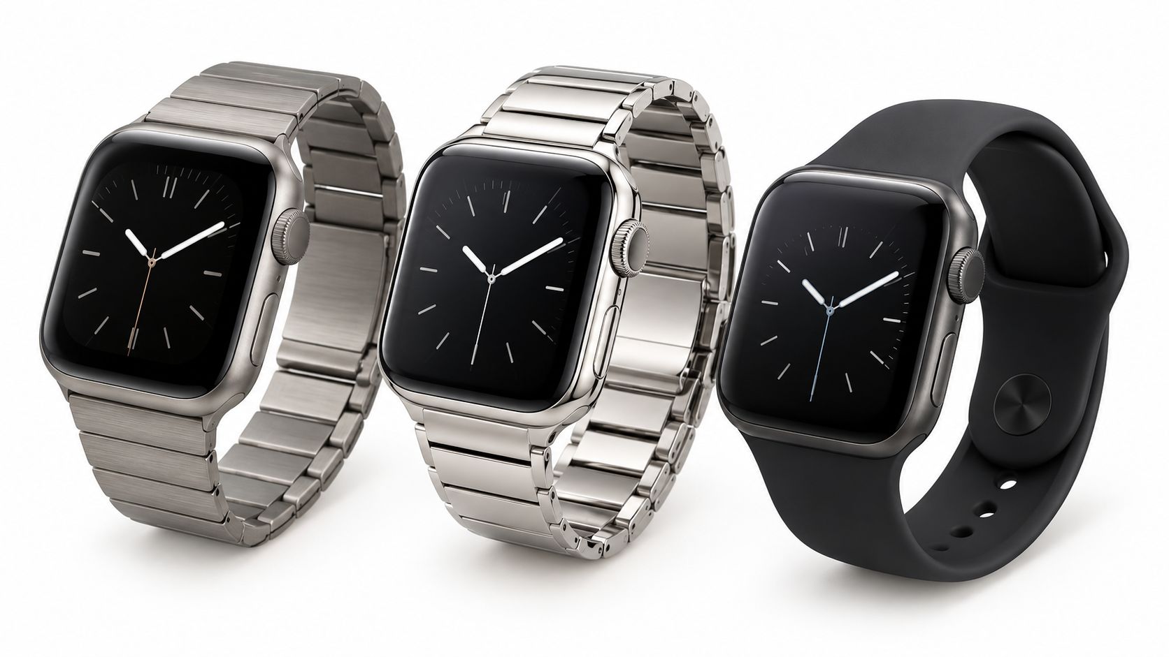 Image of Titanium Apple Watch Bands Explained and Compared