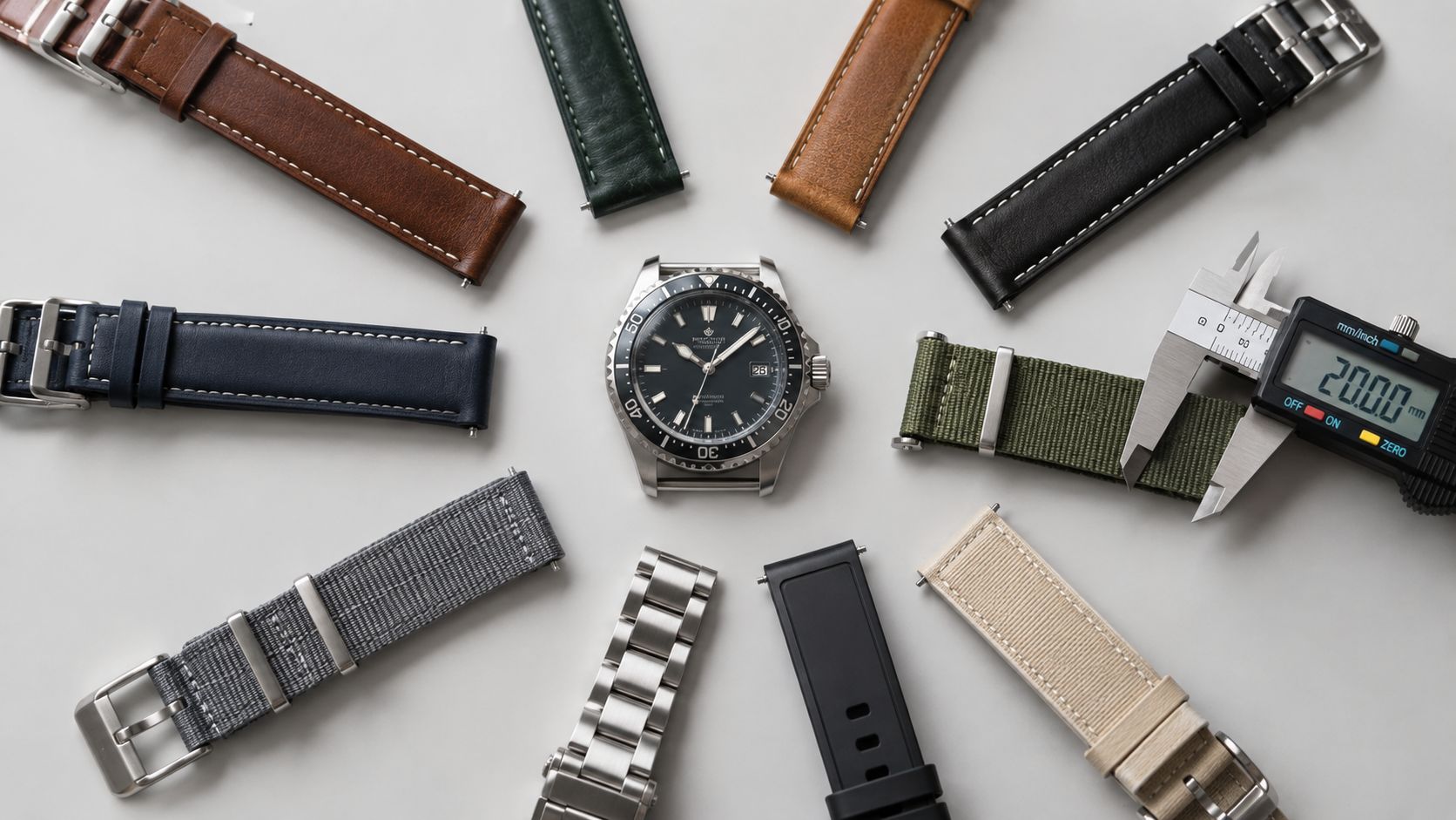 Image of Watch Band Width Chart: Find Your Perfect Strap Size