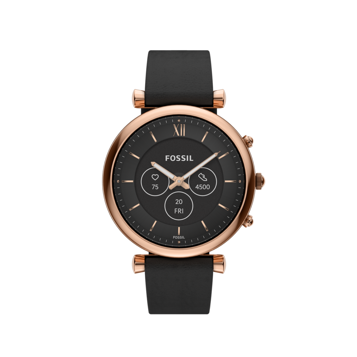 Image of Fossil Carlie Gen 6 Hybrid 40mm (FTW7079) — Fossil Carlie Gen 6 Hybrid Bands (40mm)