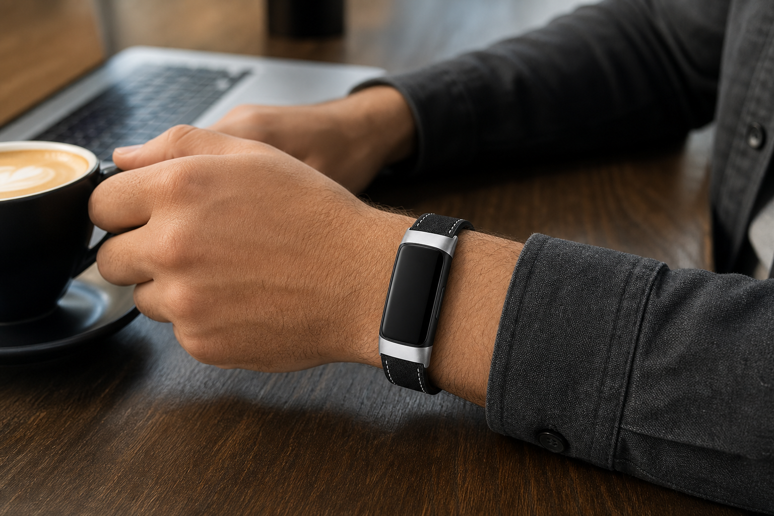 Image of Marlow — Echtleder-Armband — Fitbit Charge 3/4