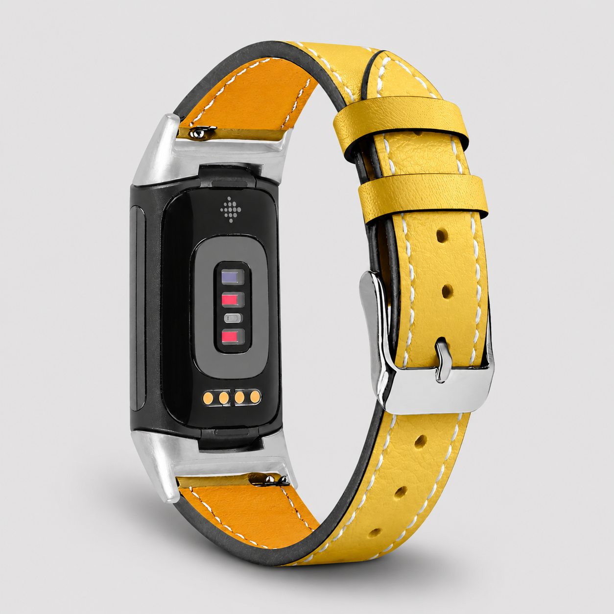 Image of Marlow — Bracelet en cuir véritable — Fitbit Charge 5/6