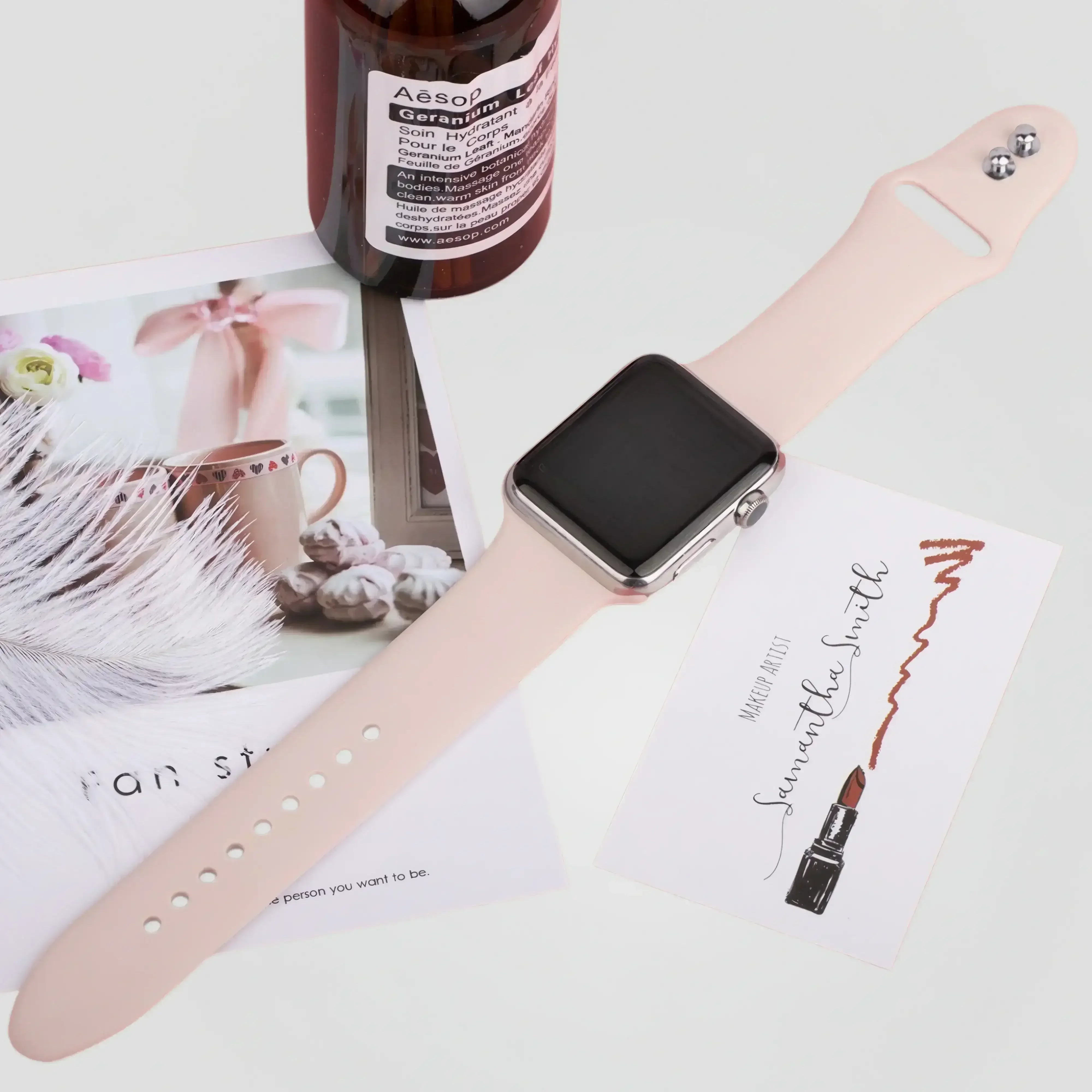 Image of Halo — Silicone Sport Band — Apple Watch - Nothing but Bands