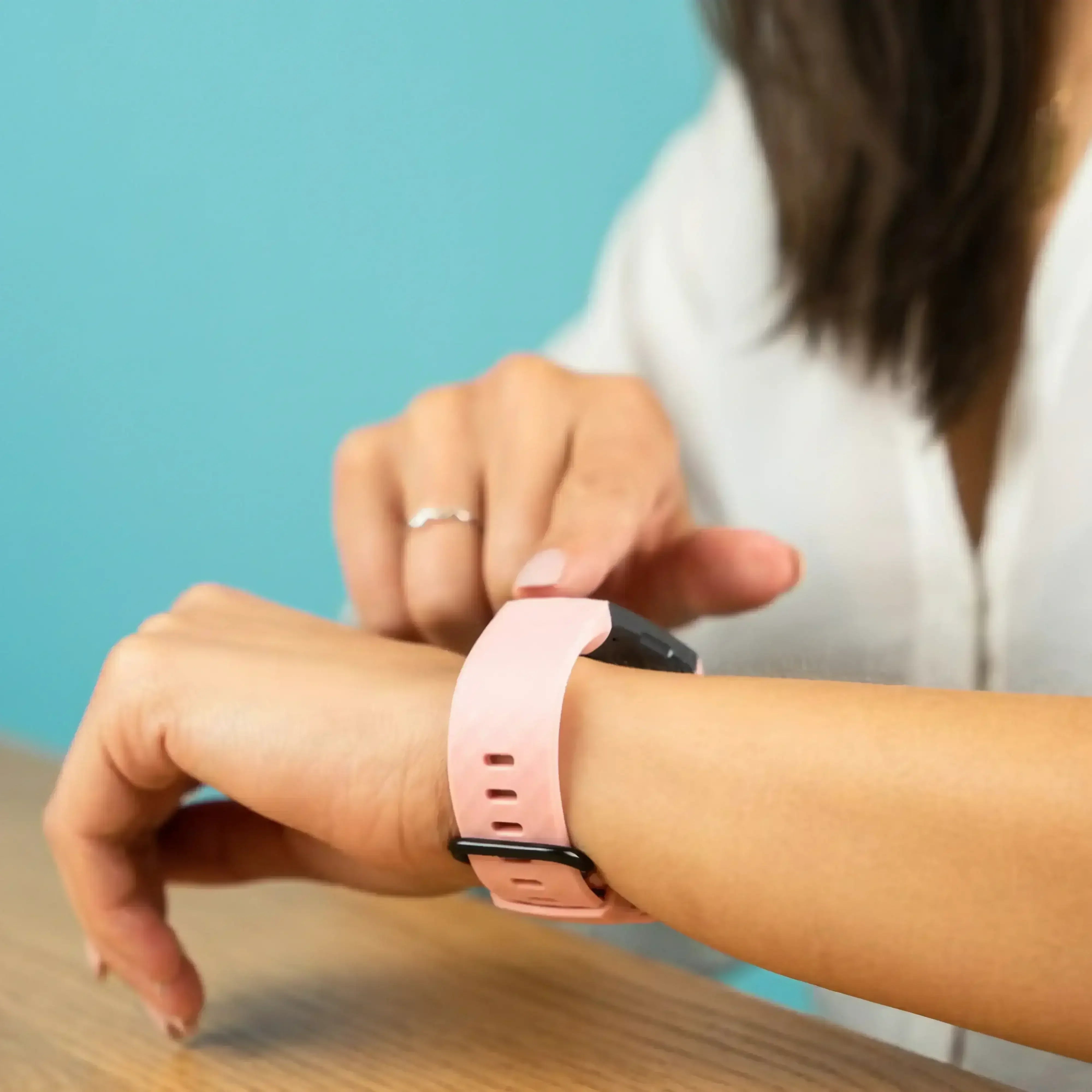 Image of Kalen — Textured Silicone Band — Fitbit Charge 5/6 - Nothing but Bands