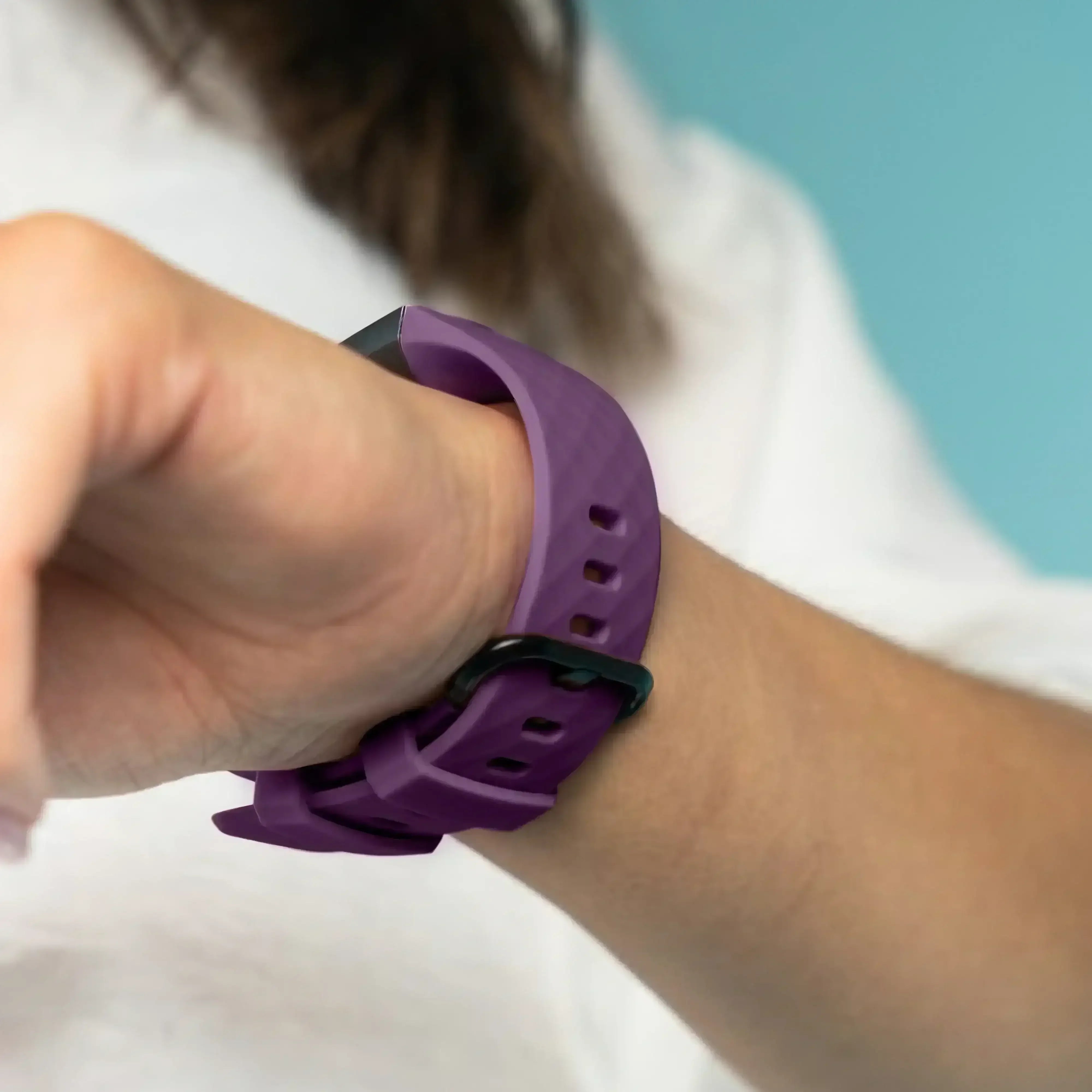 Image of Kalen — Textured Silicone Band — Fitbit Charge 5/6 - Nothing but Bands