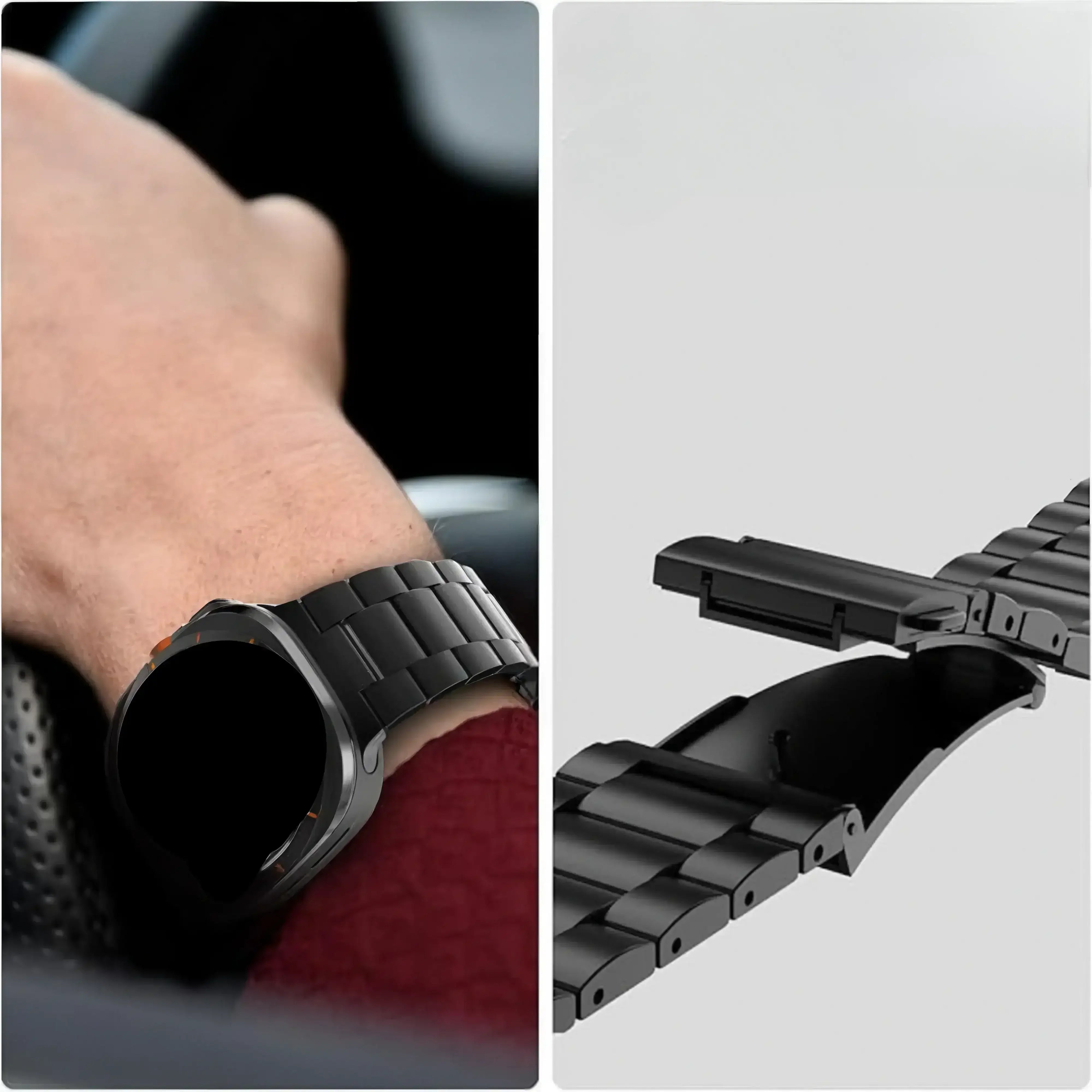 Image of Kryos — Stainless Link — Galaxy Watch Ultra - Nothing but Bands