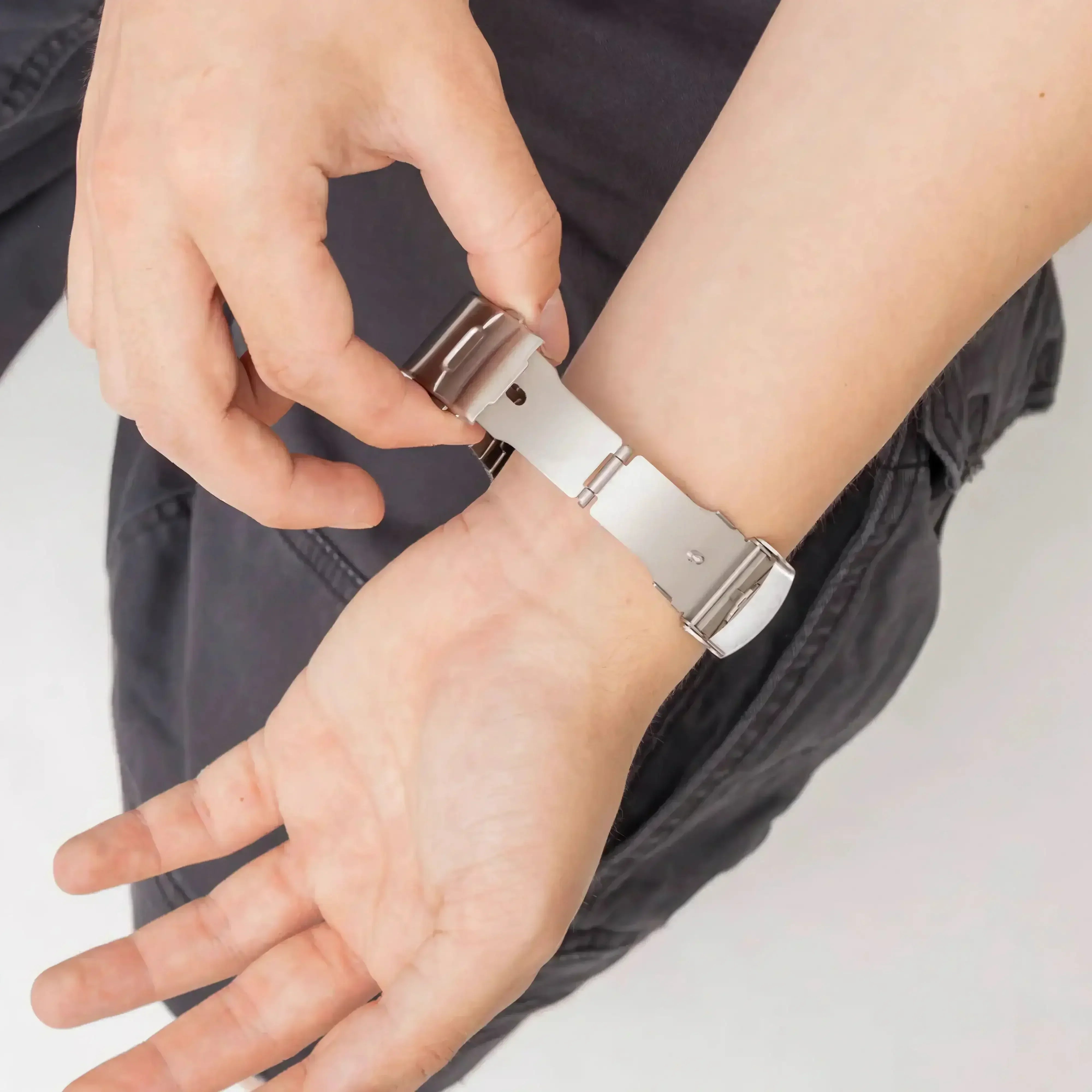 Image of Kryos — Stainless Link — Galaxy Watch Ultra - Nothing but Bands