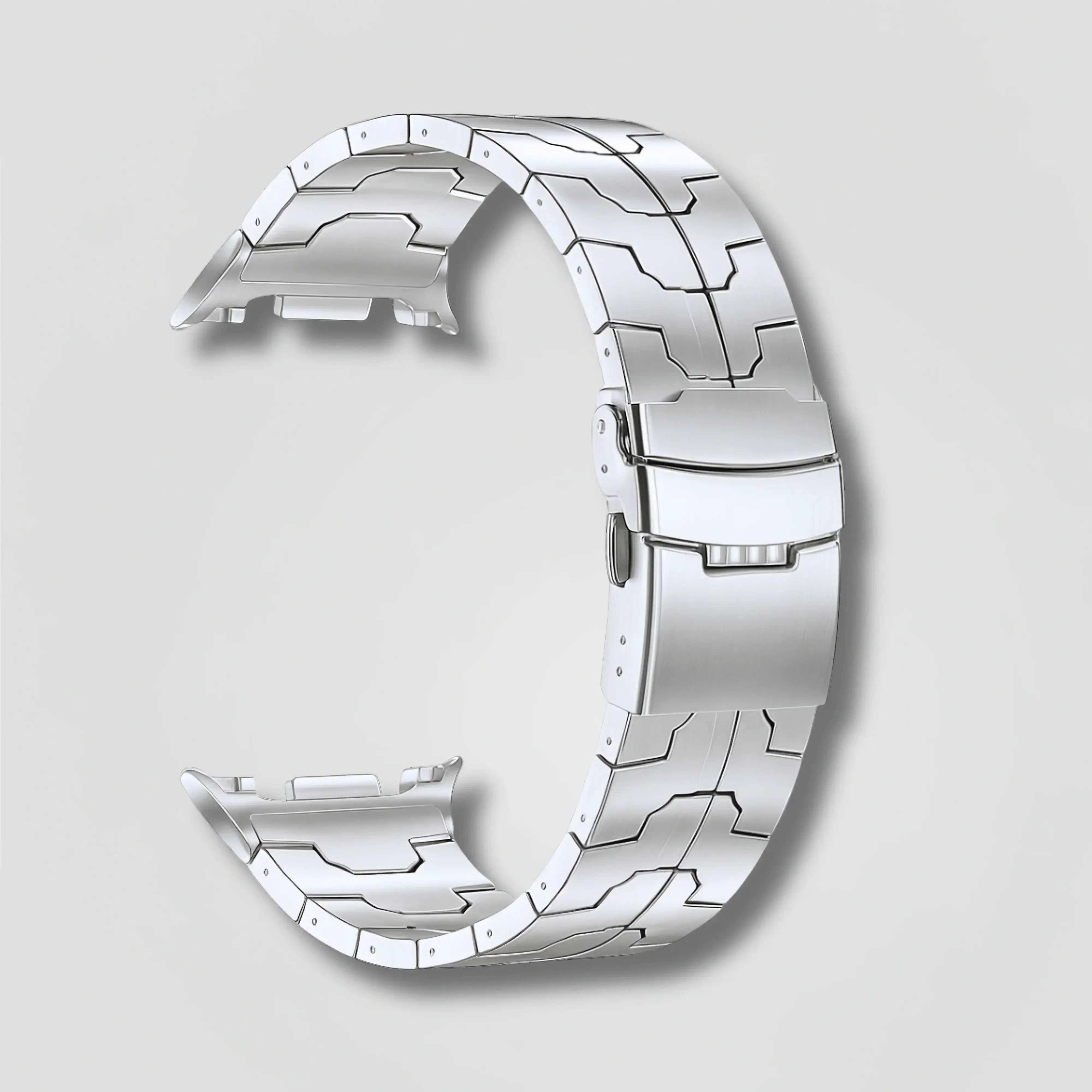 Image of Kryos — Stainless Link (Silver) — Galaxy Watch 8 - Nothing but Bands