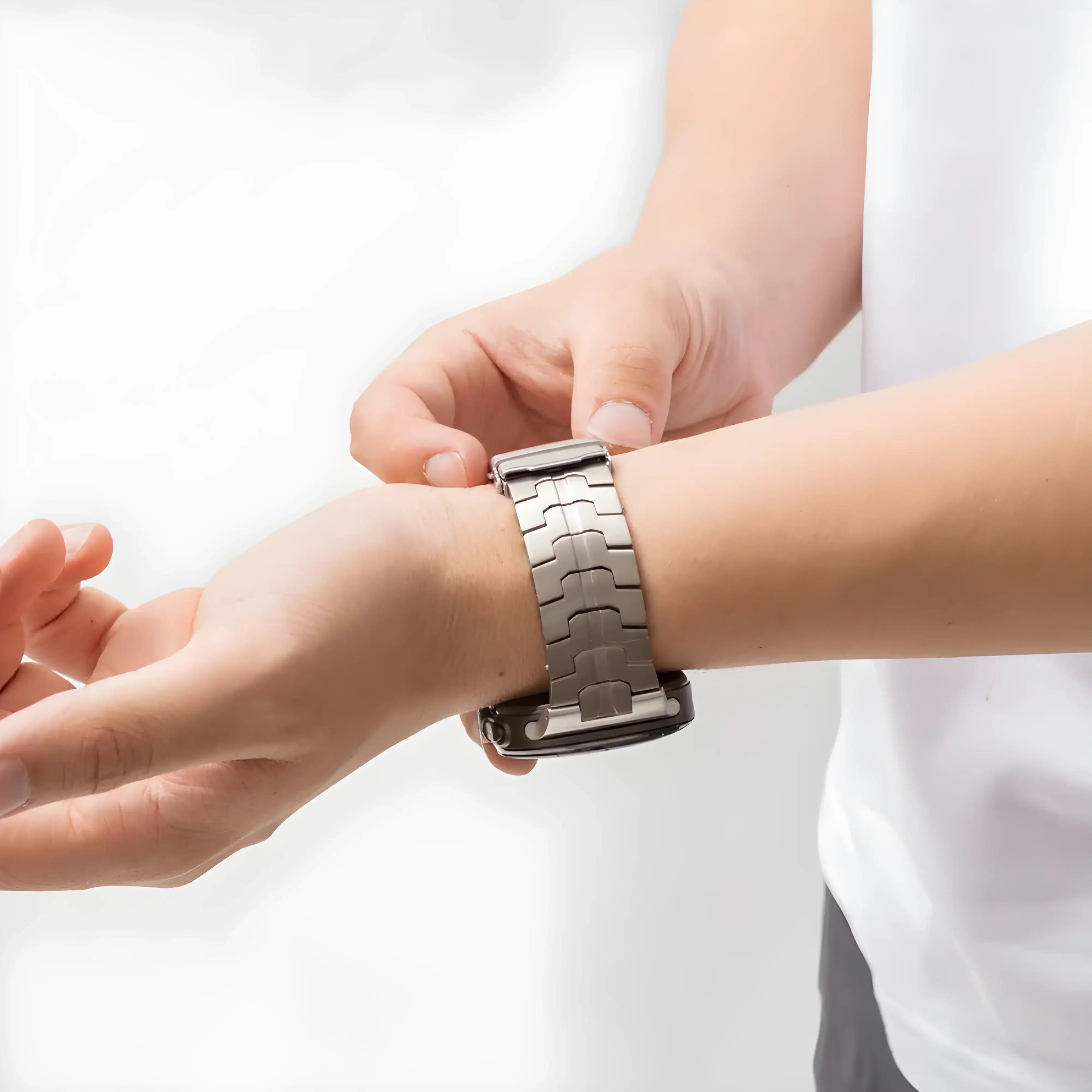 Image of Kryos — Stainless Link — Galaxy Watch 8 - Nothing but Bands