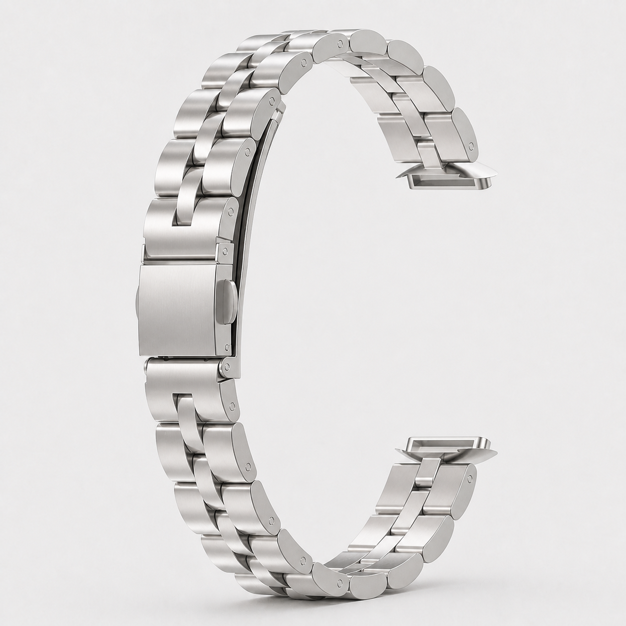 Image of Veyra — Stainless Link — Fitbit Luxe