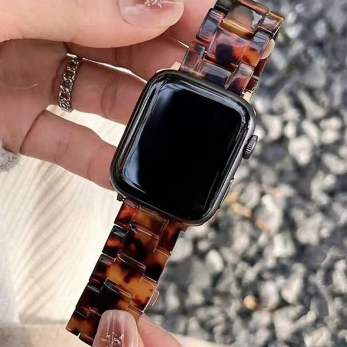Lyra — Resin Composite Link (Pearl) — Apple Watch - Nothing but Bands