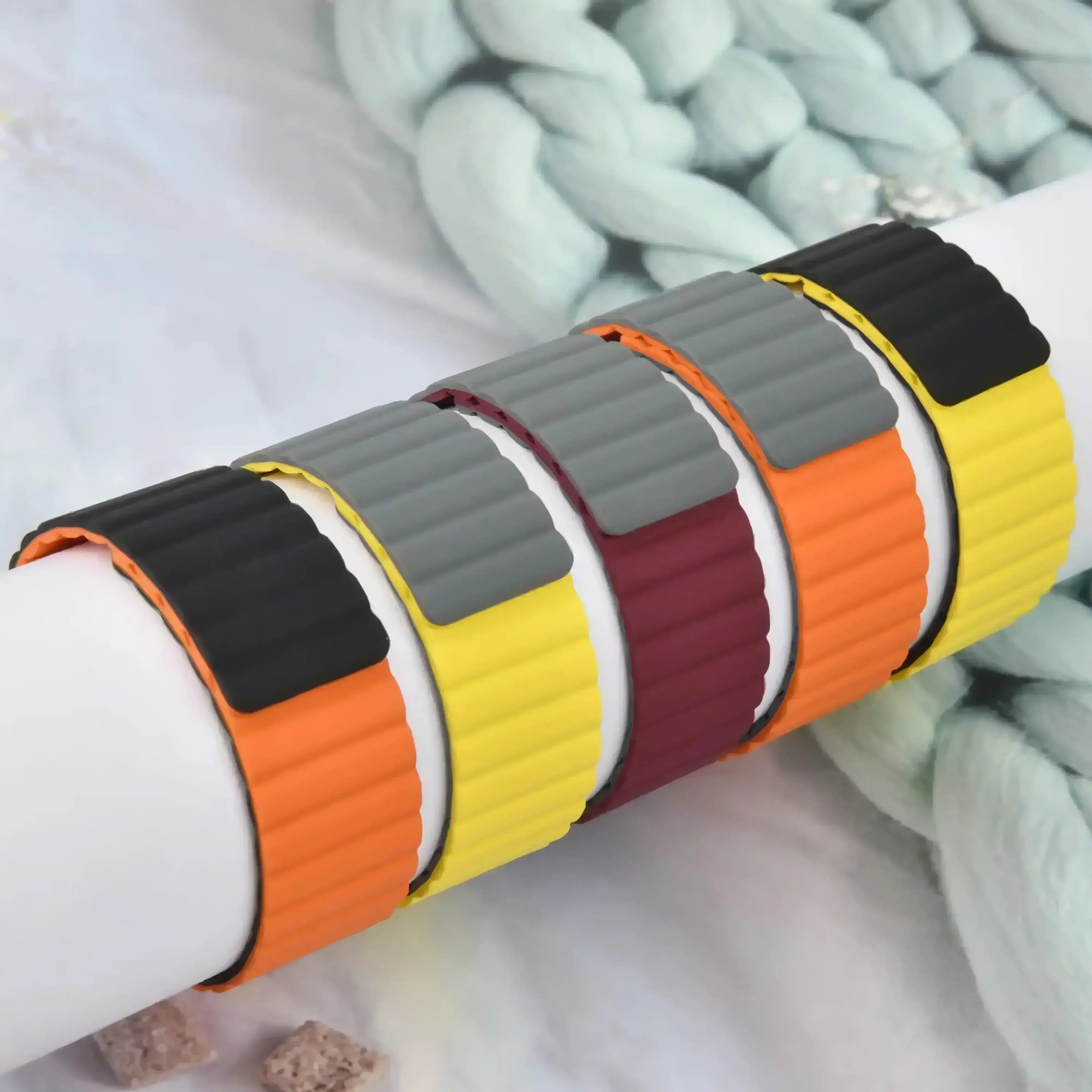 Image of Rovan — Magnetic Silicone Sport Band — Quick Release 20mm - Nothing but Bands