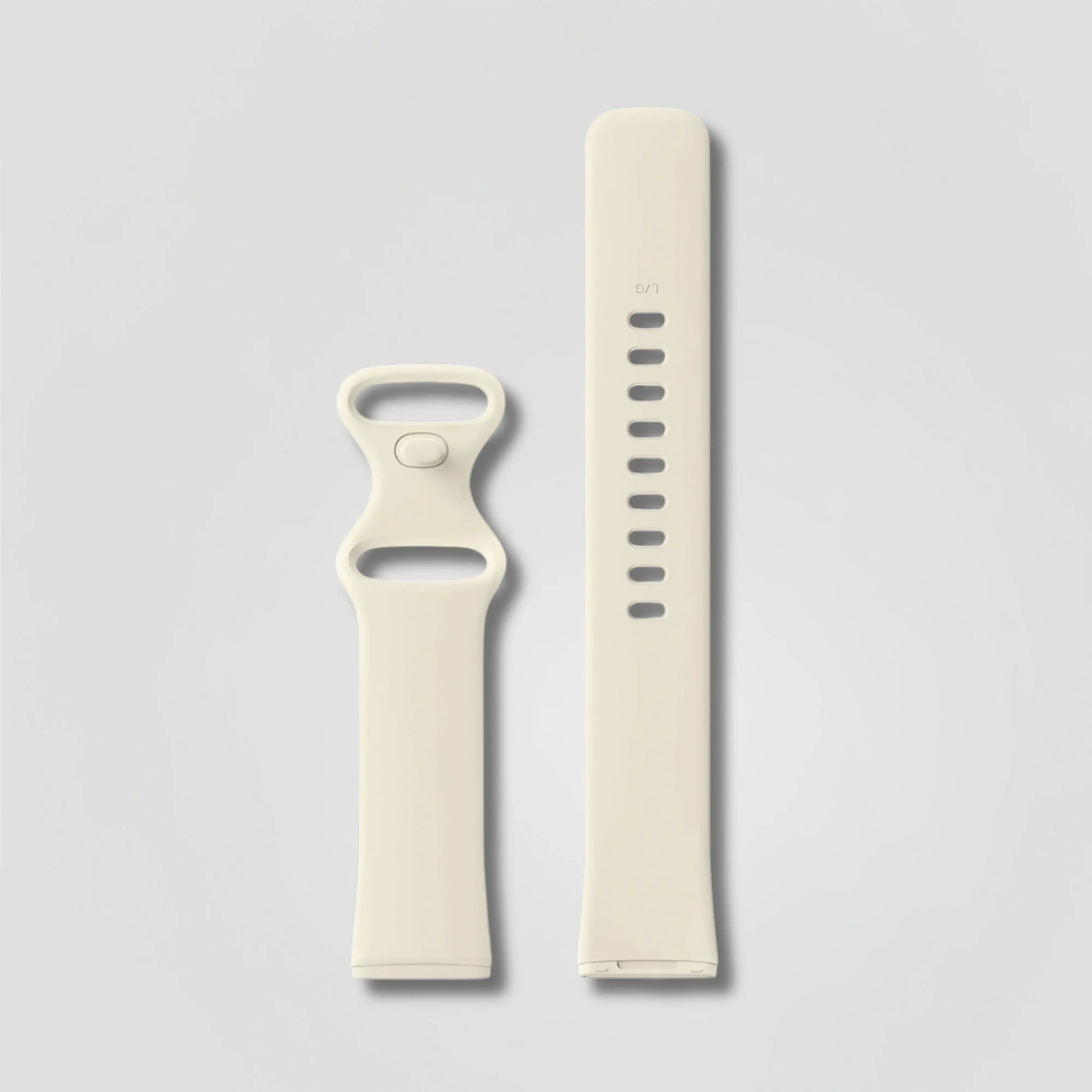 Image of Selaro — Silicone Sport Band (Ivory) — Fitbit Versa 3/4 & Sense 1/2 - Nothing but Bands