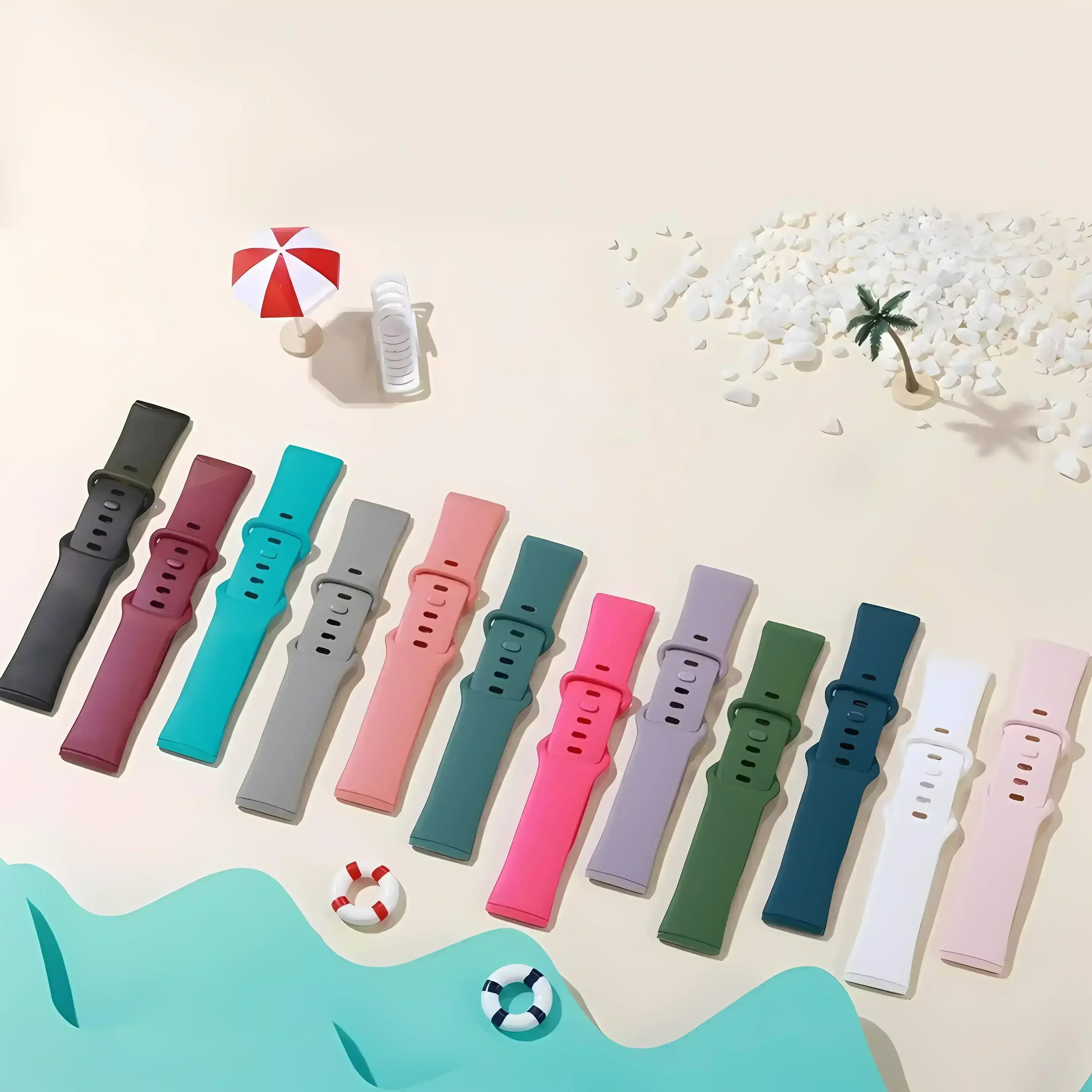 Image of Selaro — Silicone Sport Band — Fitbit Versa 3/4 & Sense 1/2 - Nothing but Bands