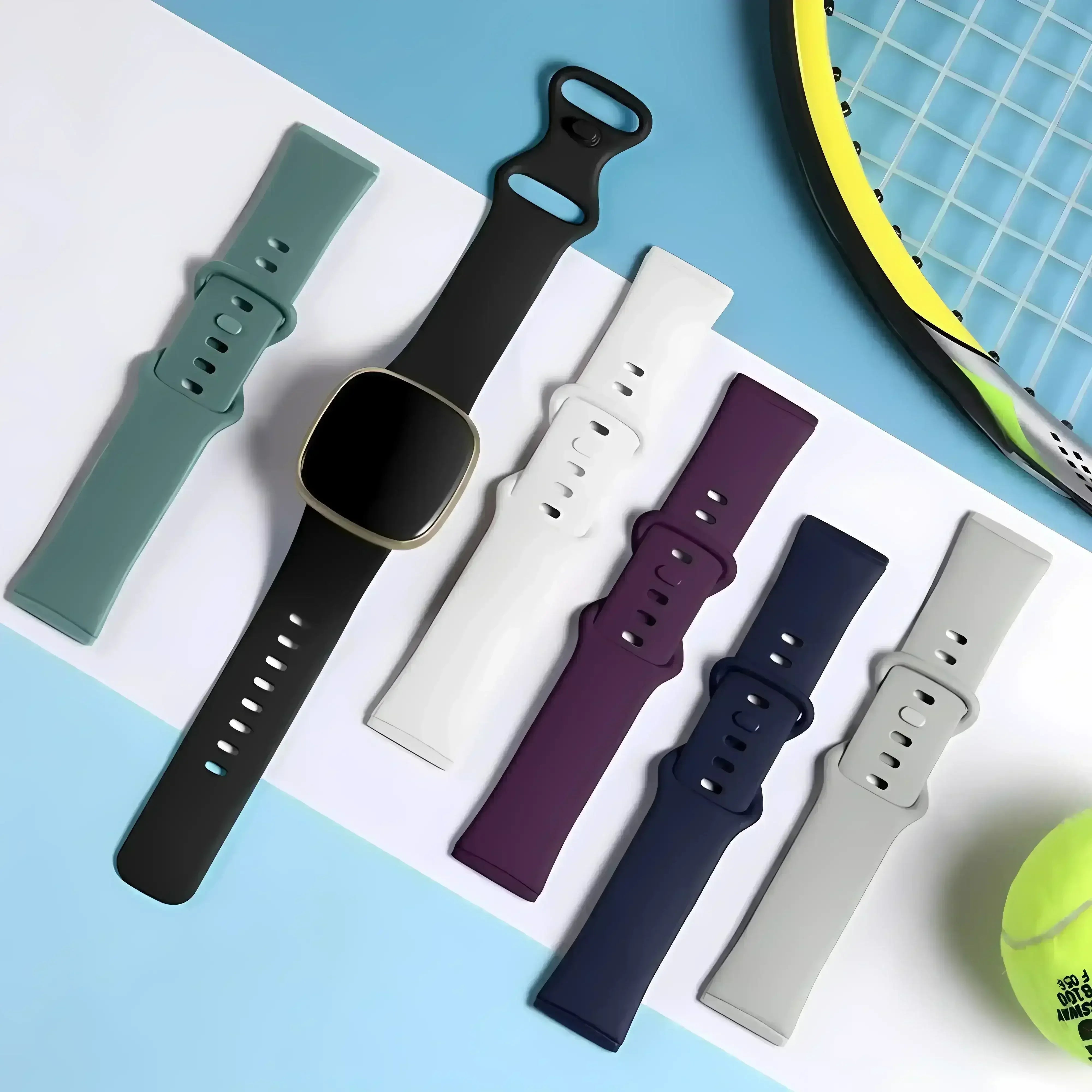 Image of Selaro — Silicone Sport Band — Fitbit Versa 3/4 & Sense 1/2 - Nothing but Bands