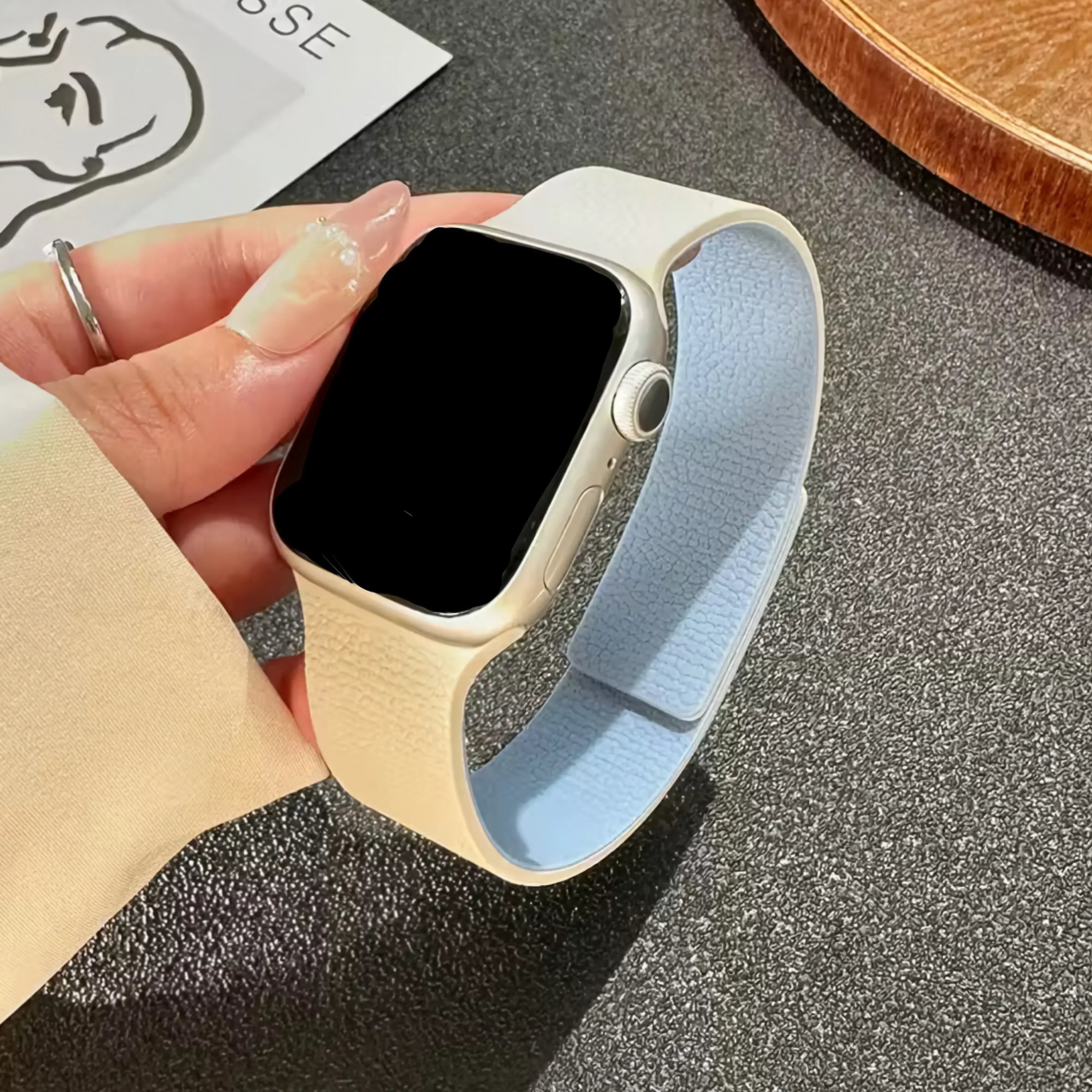Image of Sera — Magnetic Silicone Sport Band — Apple Watch - Nothing but Bands