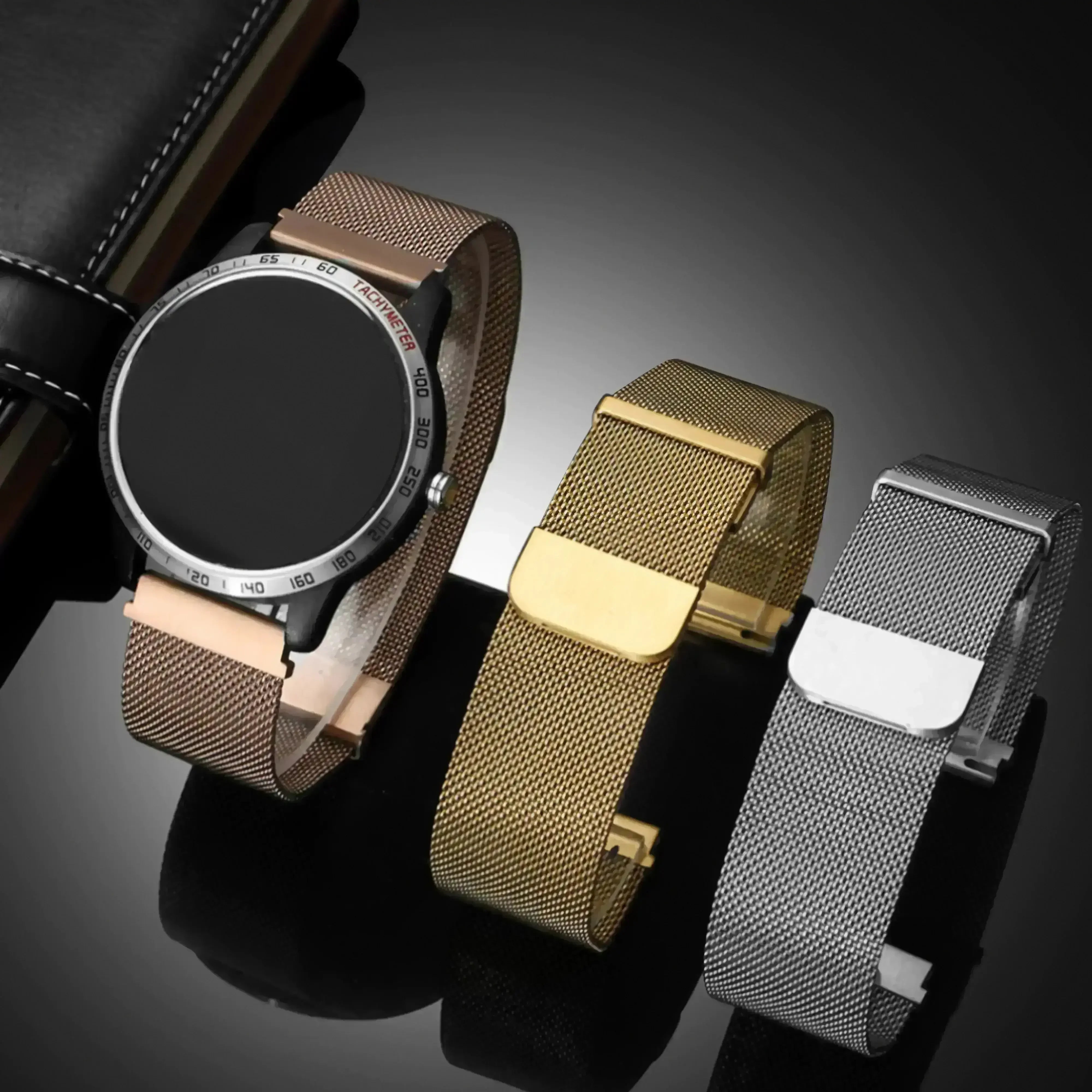 Image of Solin — Magnetic Milanese — Quick Release 22mm - Nothing but Bands