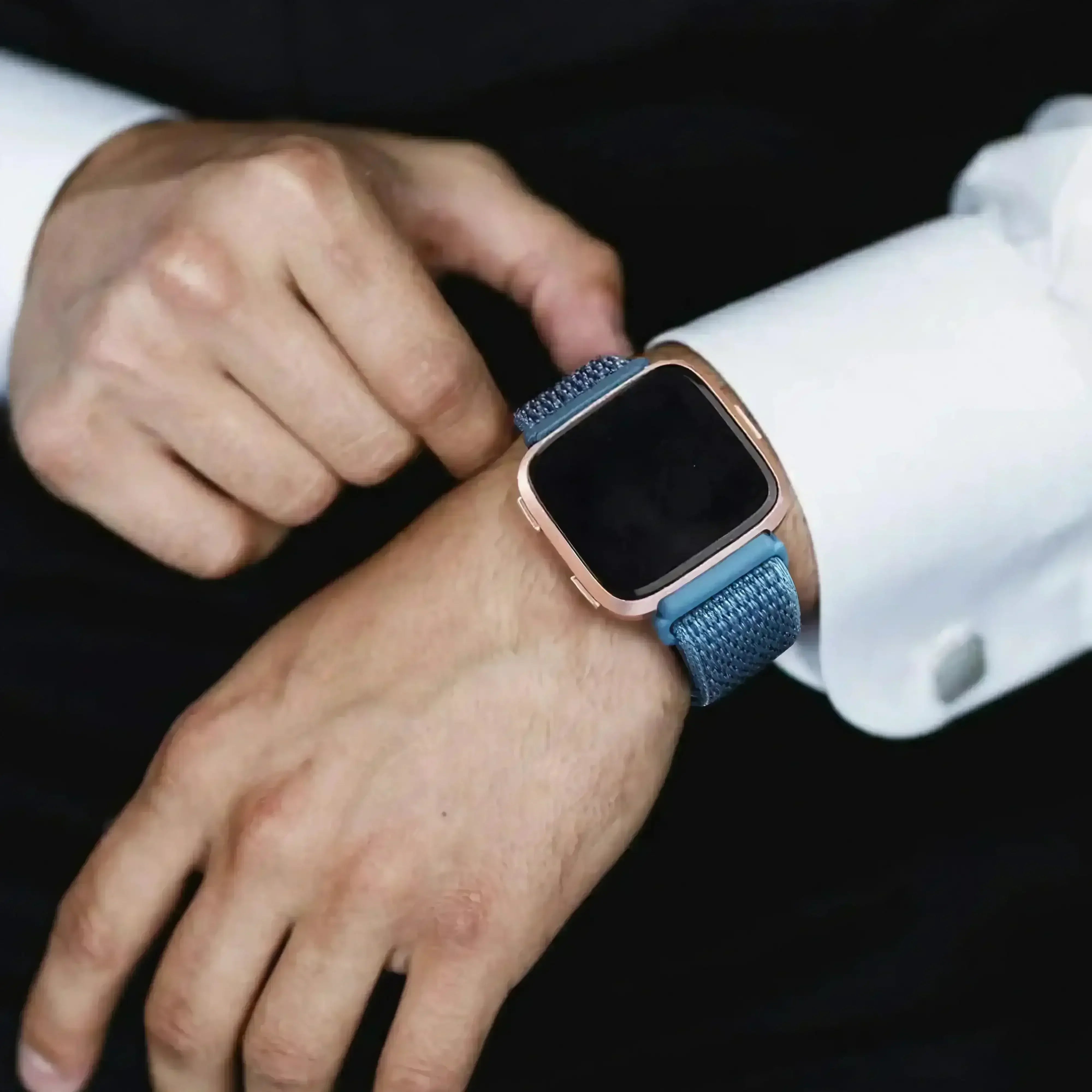 Image of Temlo — Nylon Loop — Fitbit Versa 1/2 & Lite - Nothing but Bands