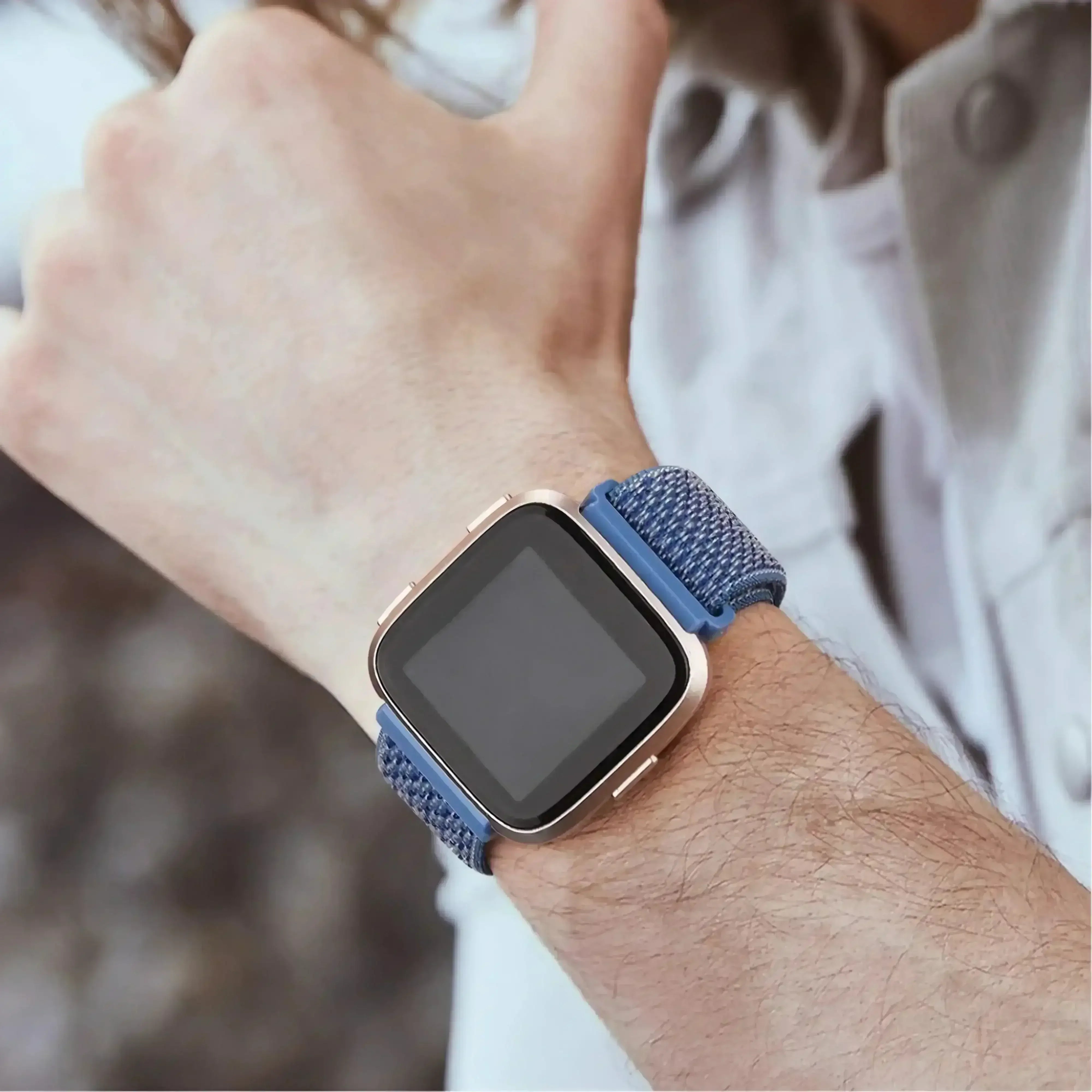 Image of Temlo — Nylon Loop — Fitbit Versa 1/2 & Lite - Nothing but Bands