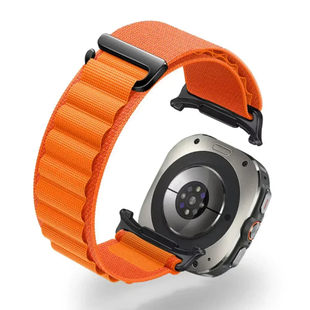Image of Teral — Nylon Loop (Black) — Galaxy Watch 8 - Nothing but Bands