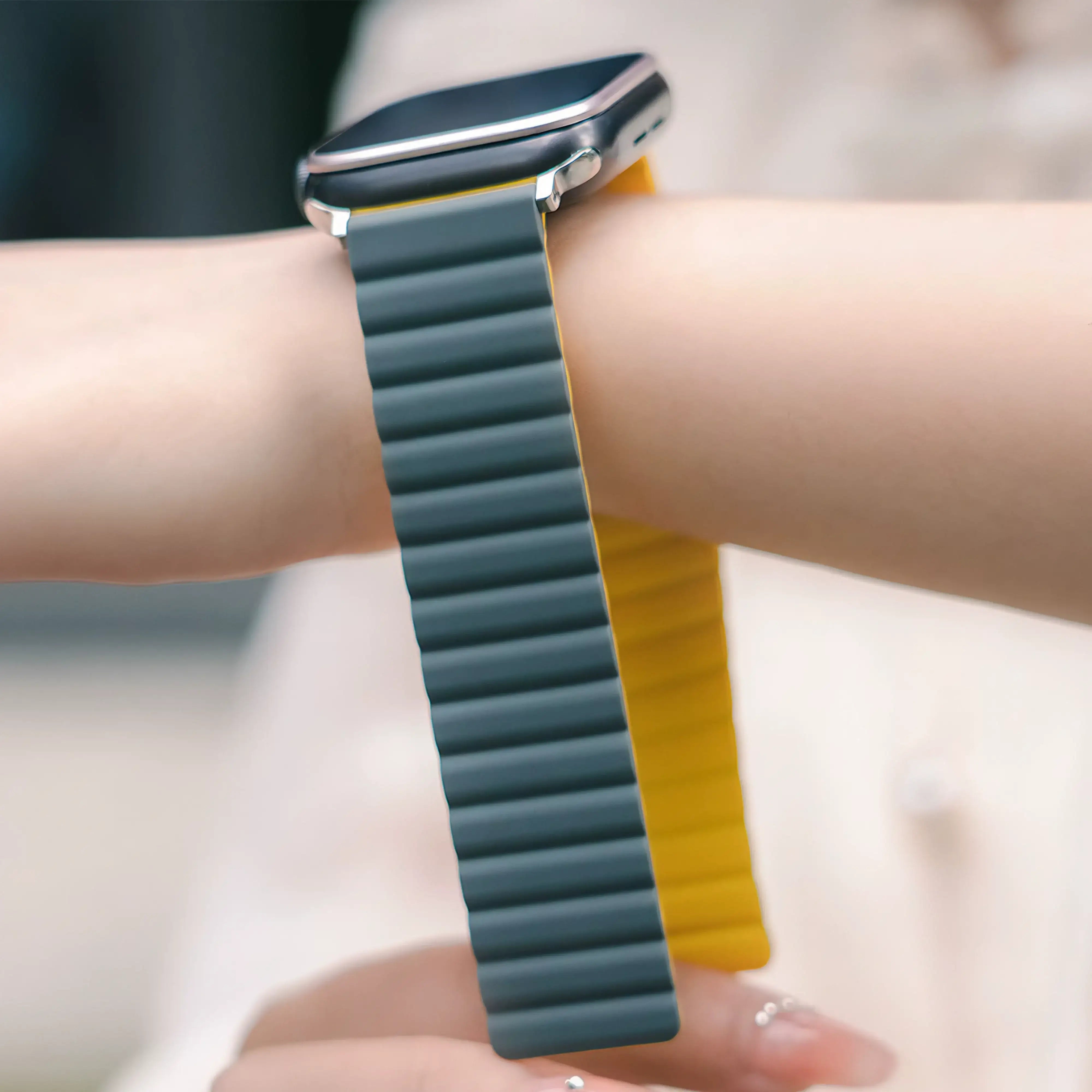 Image of Rovan — Magnetic Silicone Sport Band — Apple Watch - Nothing but Bands