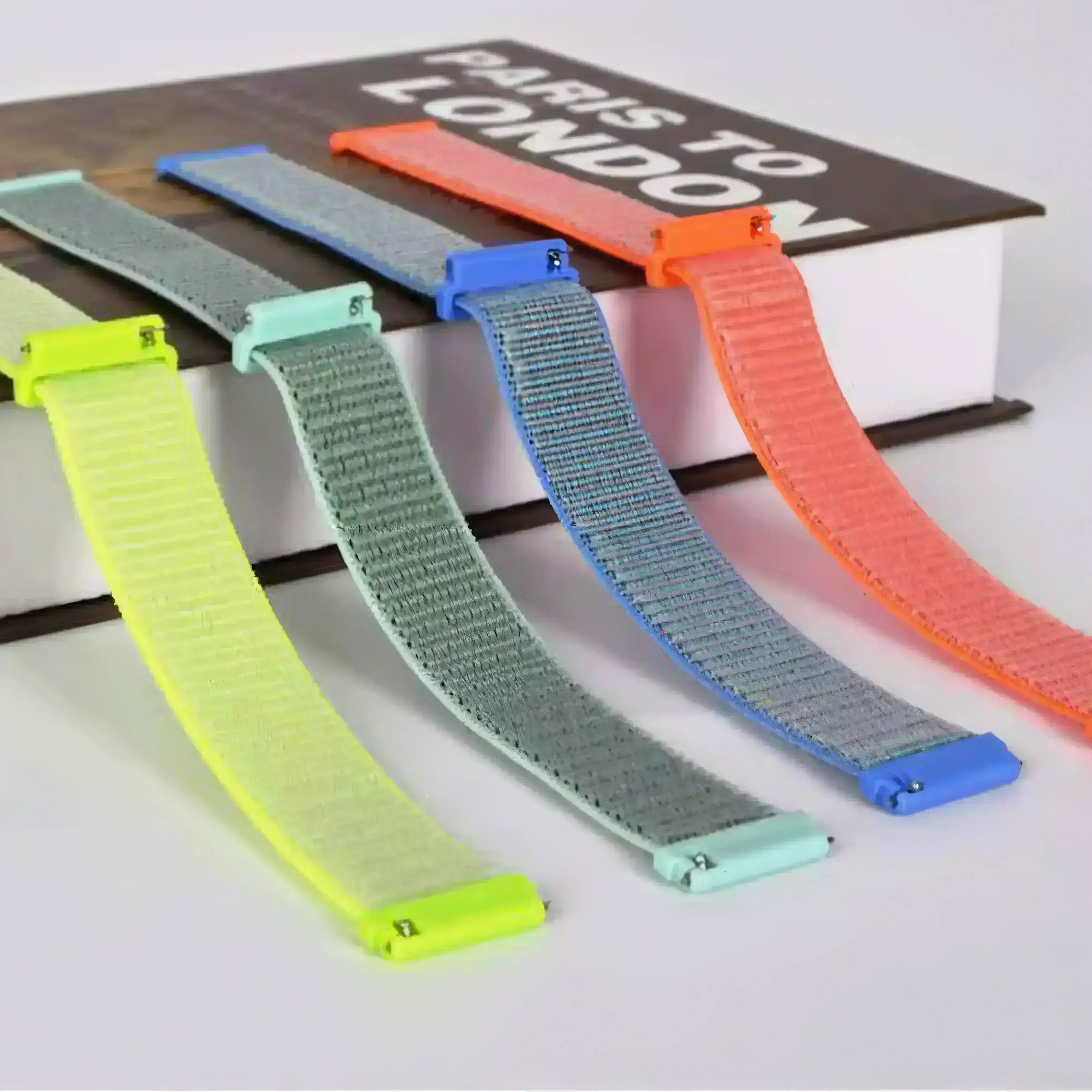 Image of Véllo — Nylon Loop (Black) — Quick Release 22mm - Nothing but Bands