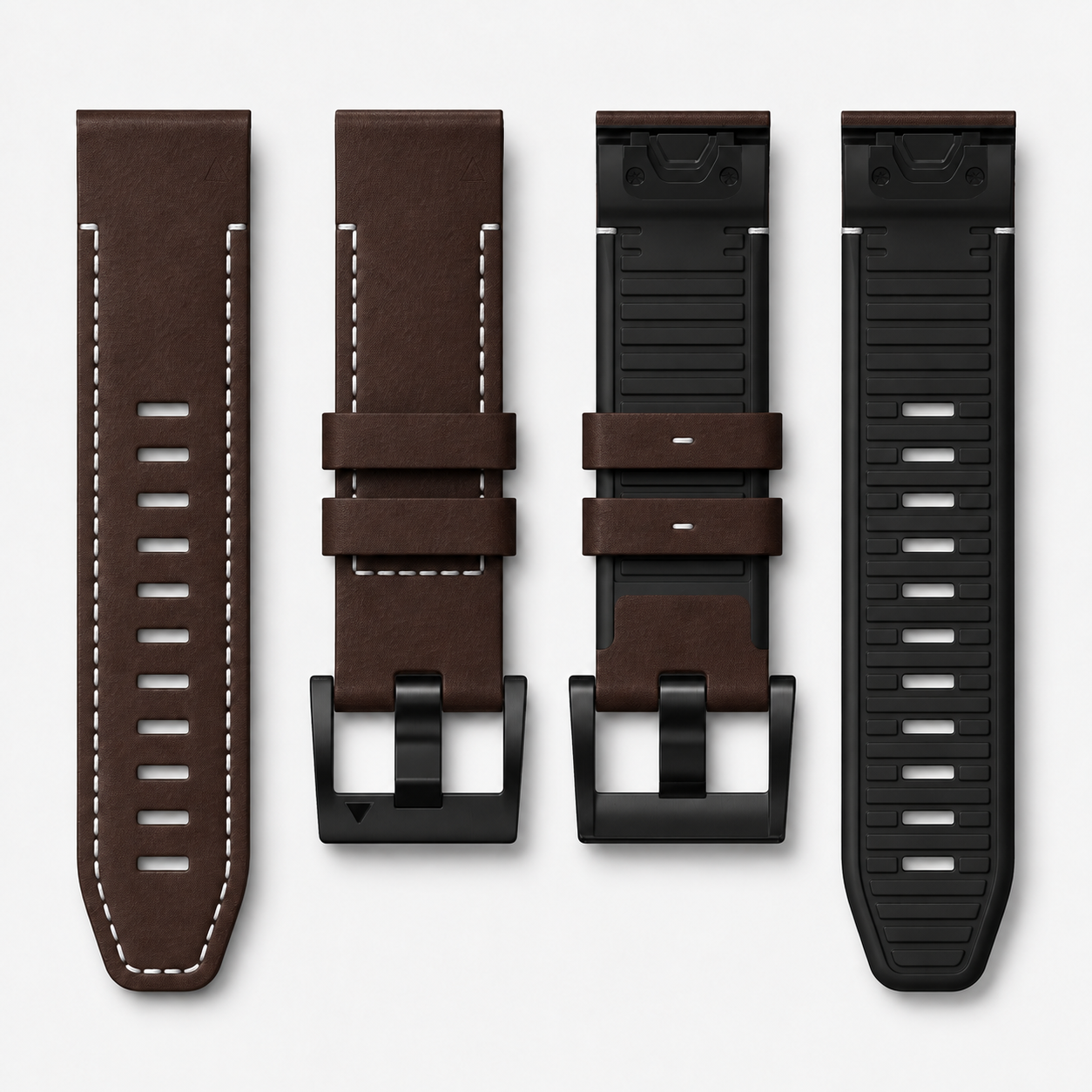 Image of Alder — Genuine Leather Band — Garmin QuickFit 26