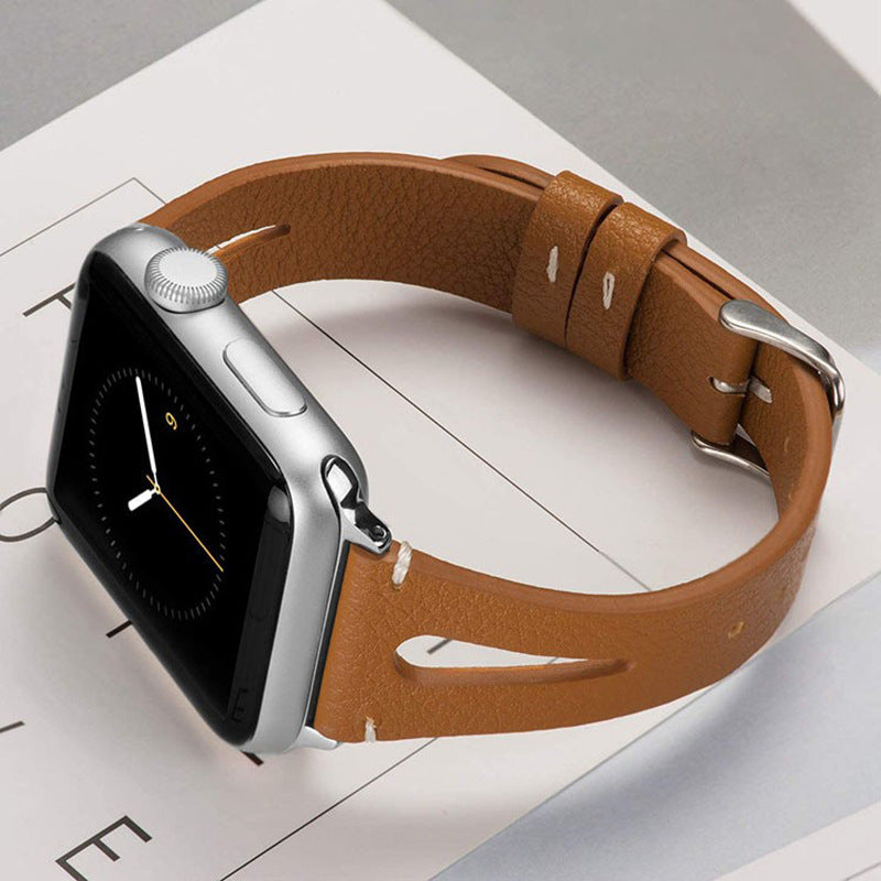 Image of Leora — Genuine Leather Band — Apple Watch