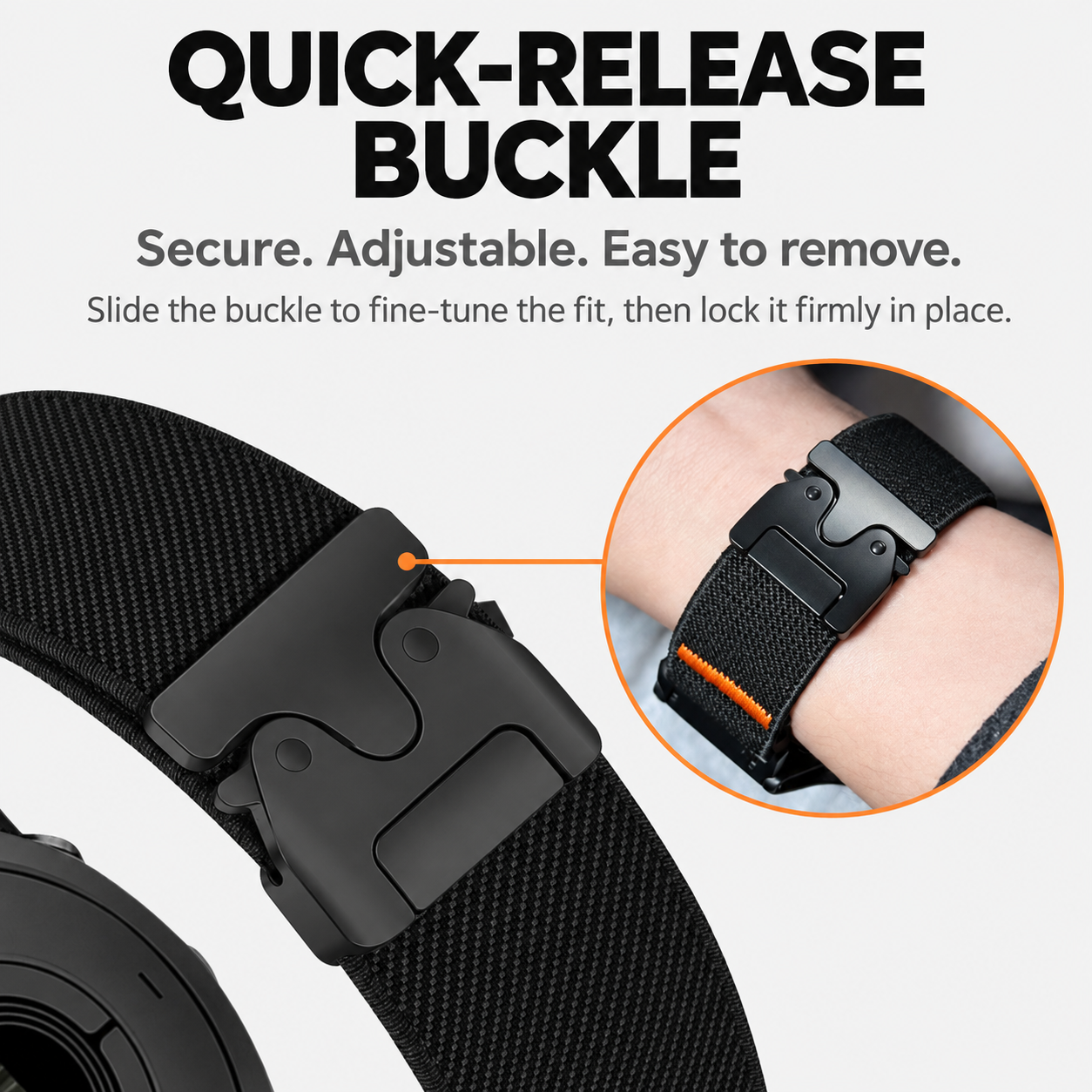 Image of Rappel — Stretch Nylon Loop — Garmin QuickFit 26