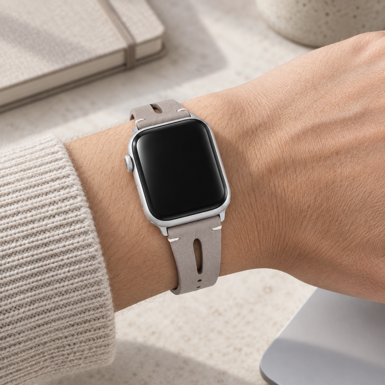 Image of Leora — Genuine Leather Band — Apple Watch