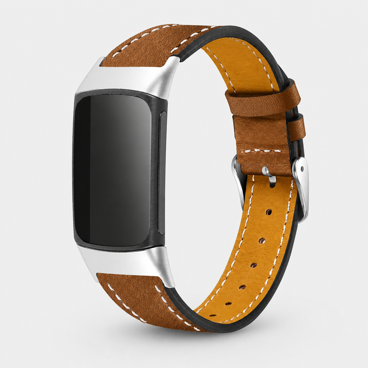 Image of Marlow — Bracelet en cuir véritable — Fitbit Charge 5/6