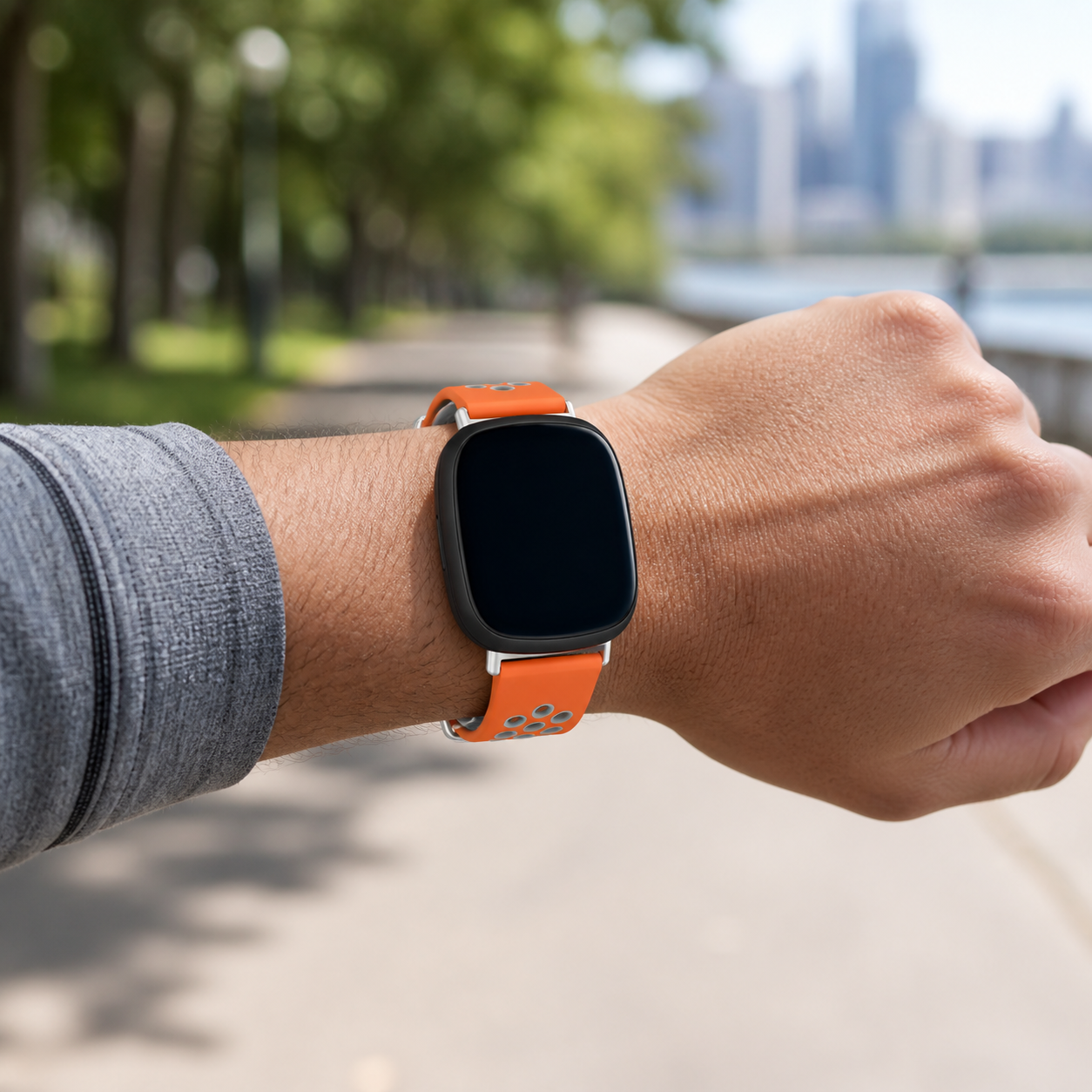 Image of Riven — Bracelet sport en silicone — Fitbit Versa 3/4 et Sense 1/2