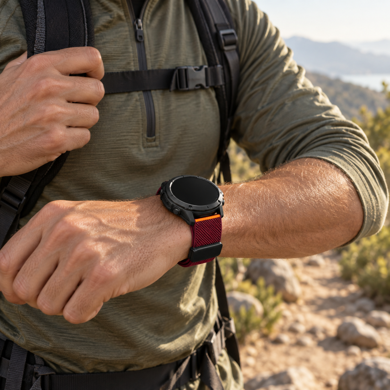 Image of Axion — Magnetic Nylon Loop — Garmin QuickFit 22