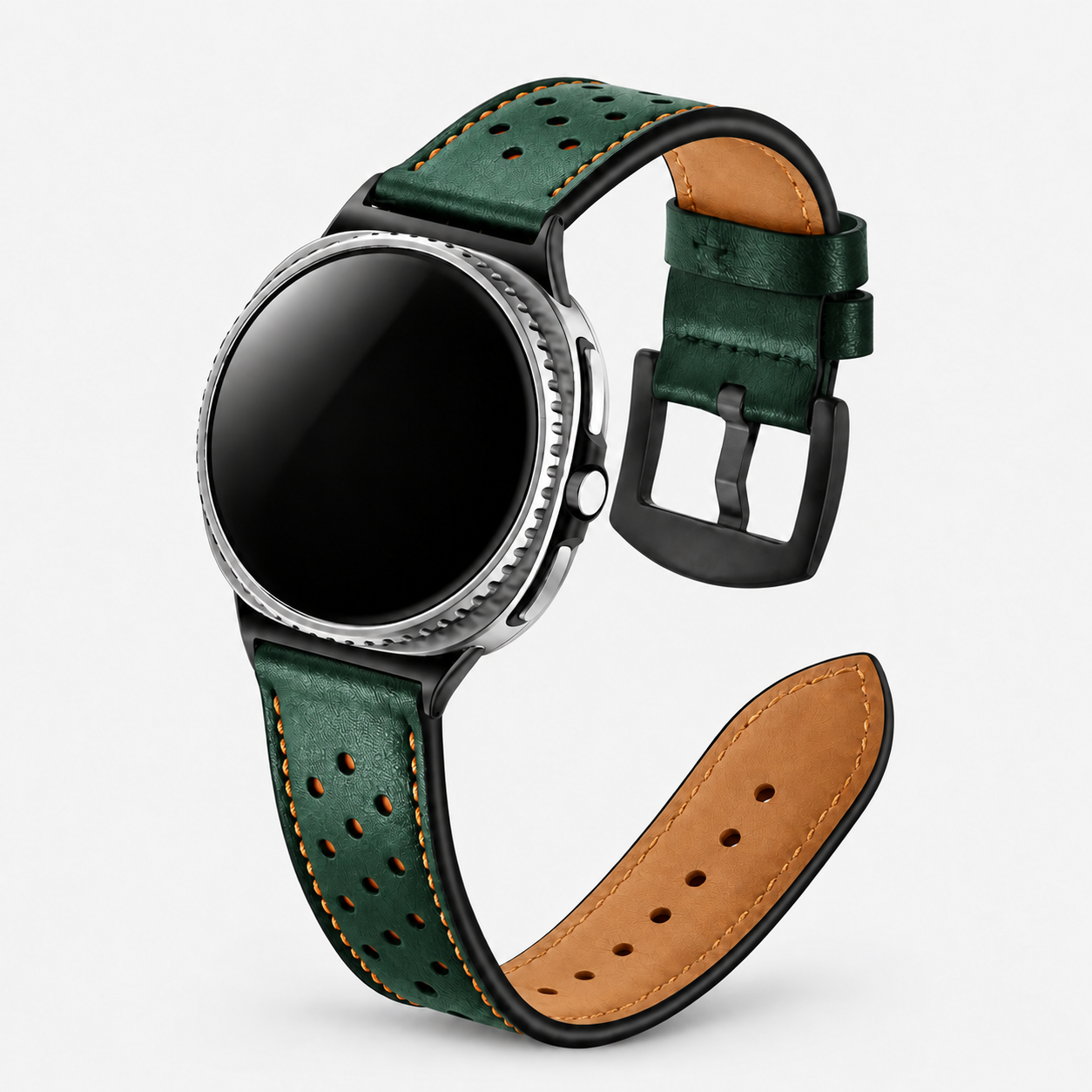 Image of Perrin — Bracelet en cuir véritable — Galaxy Watch 8 & 9