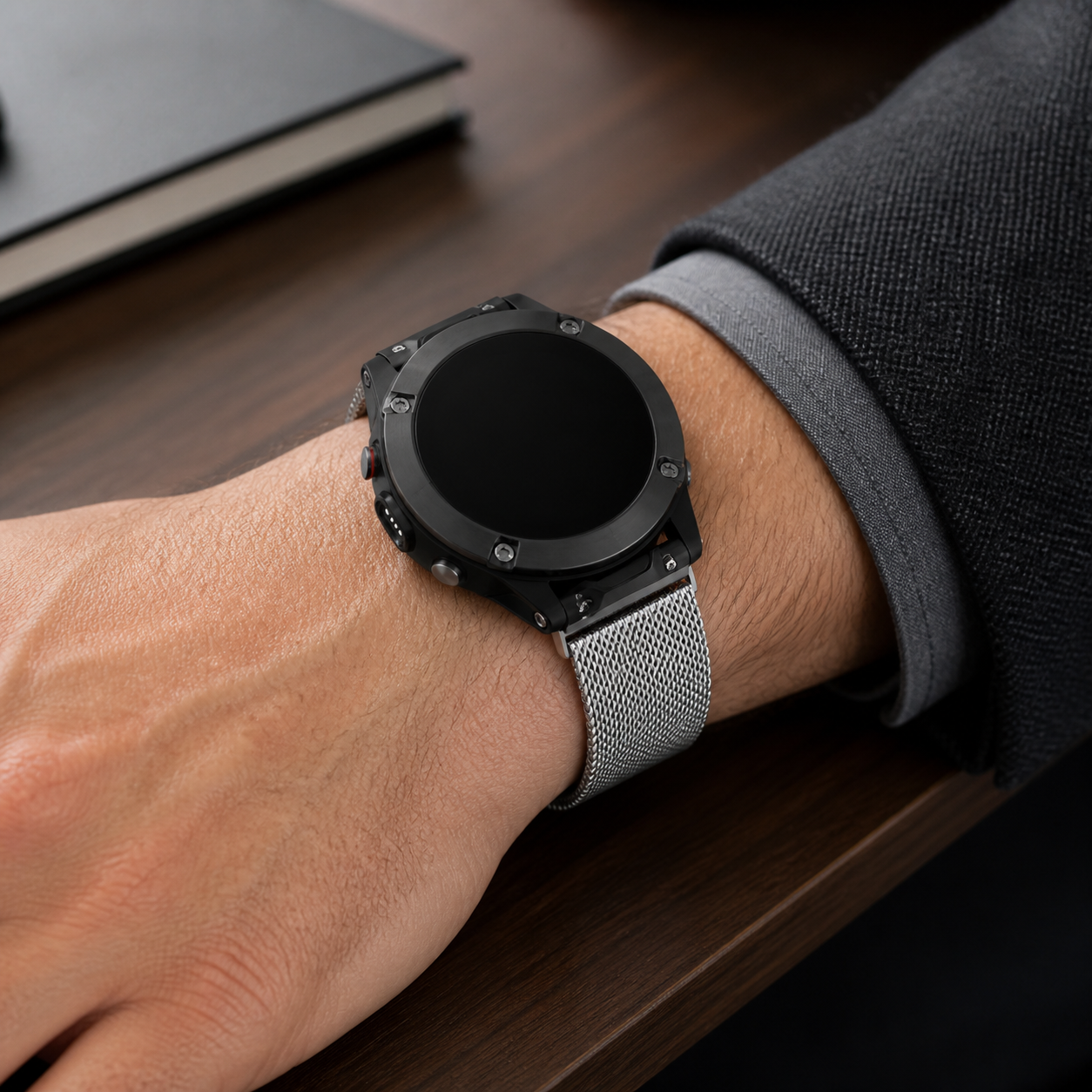 Image of Veylan — Magnetic Milanese — Garmin QuickFit 20