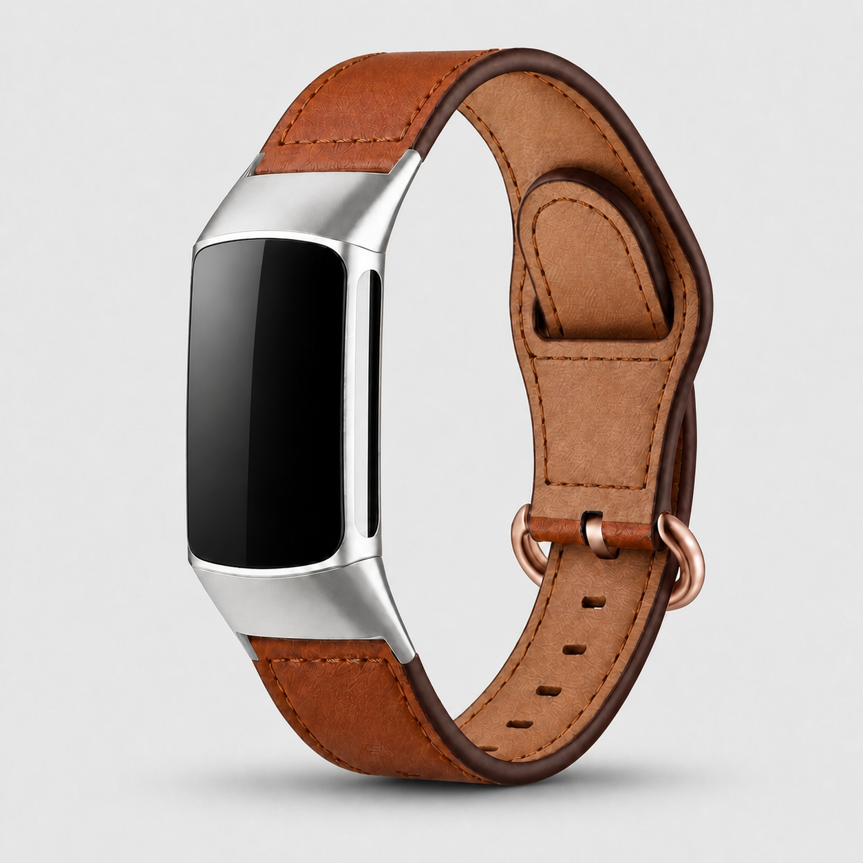 Image of Harper — Bracelet en cuir véritable — Fitbit Charge 5/6
