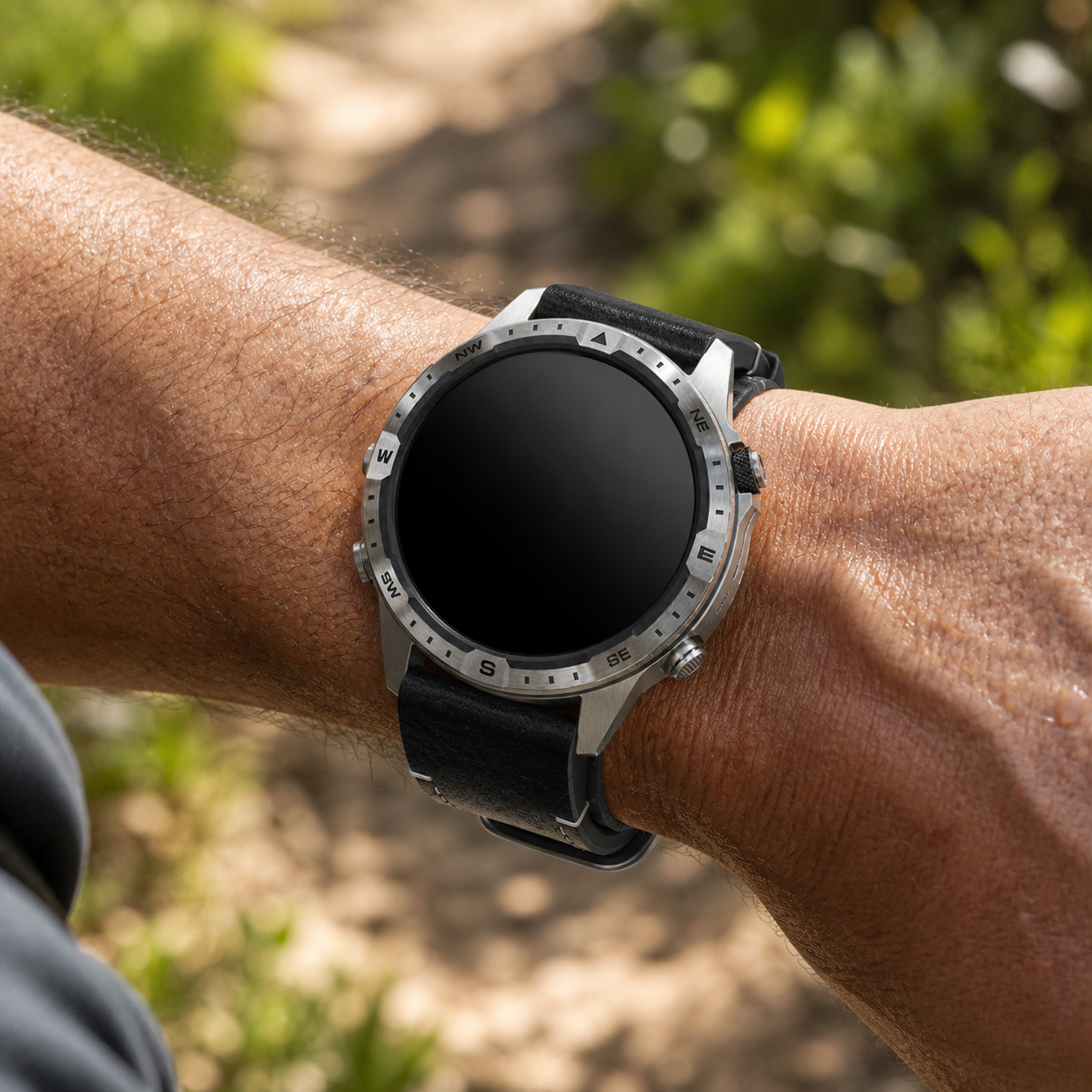 Image of Alder — Genuine Leather Band — Garmin QuickFit 26