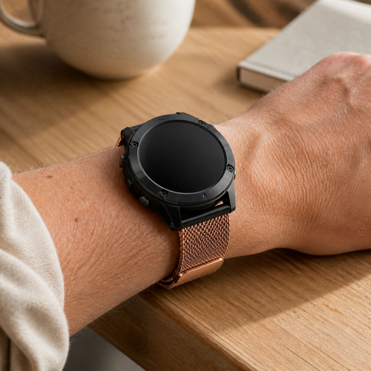 Image of Veylan — Magnetic Milanese — Garmin QuickFit 20