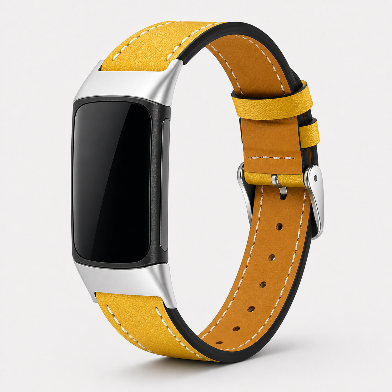 Image of Marlow — Bracelet en cuir véritable — Fitbit Charge 5/6
