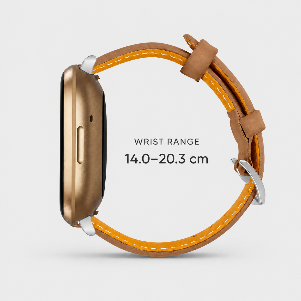 Image of Ellis — Cinturino in vera pelle — Fitbit Versa 3/4 e Sense 1/2