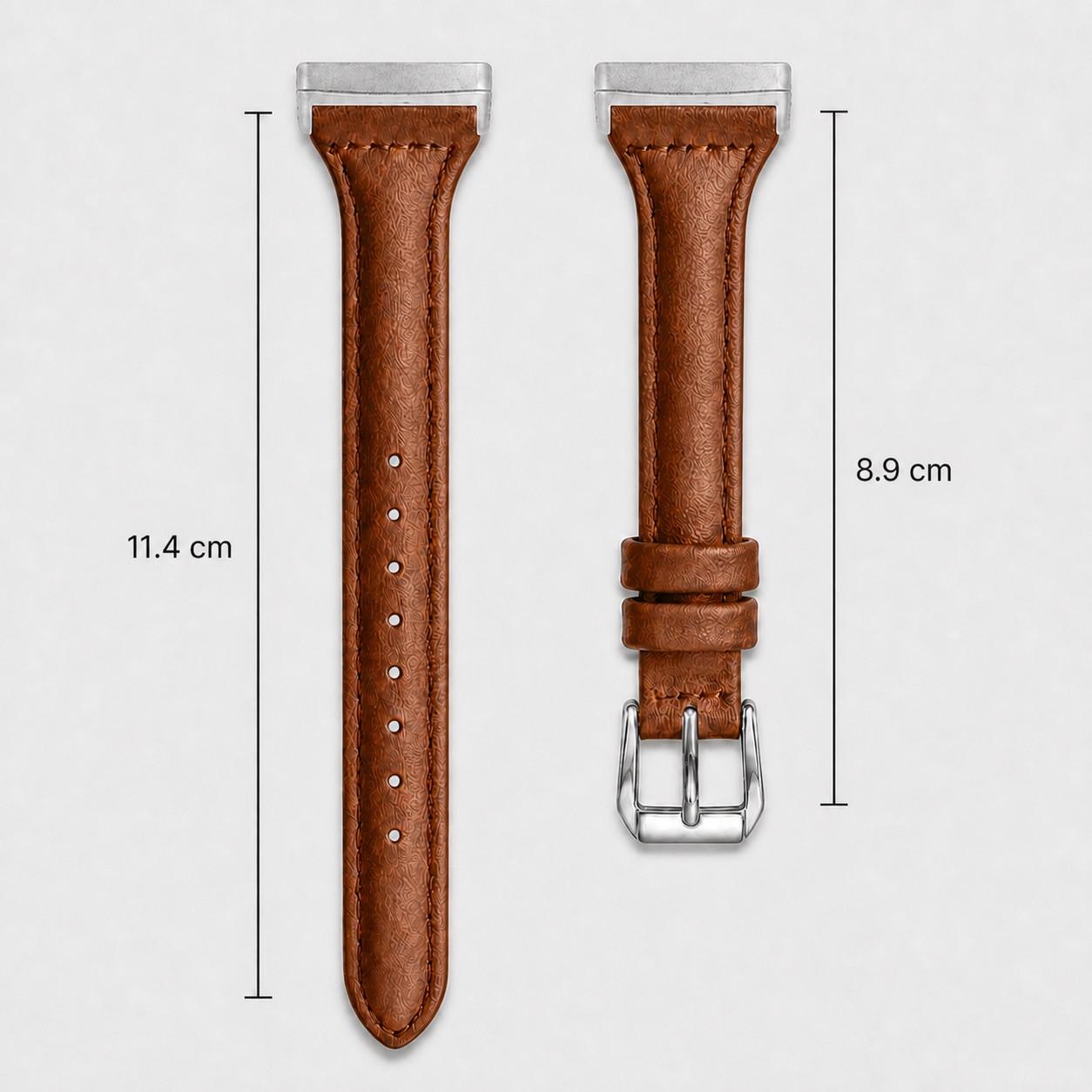 Image of Ellis — Cinturino in vera pelle — Fitbit Versa 3/4 e Sense 1/2