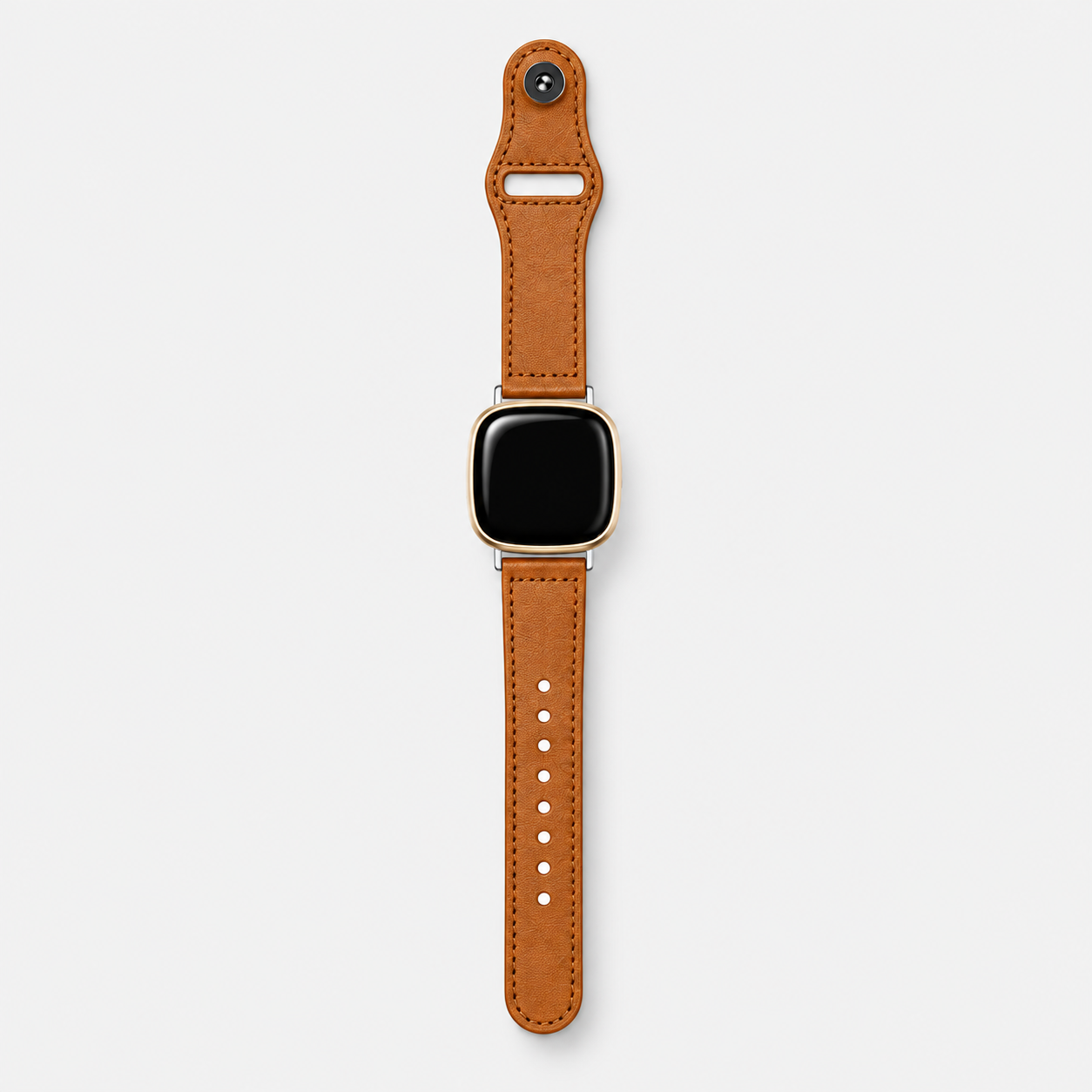 Image of Noren — Bracelet en cuir véritable — Fitbit Versa 3/4 et Sense 1/2